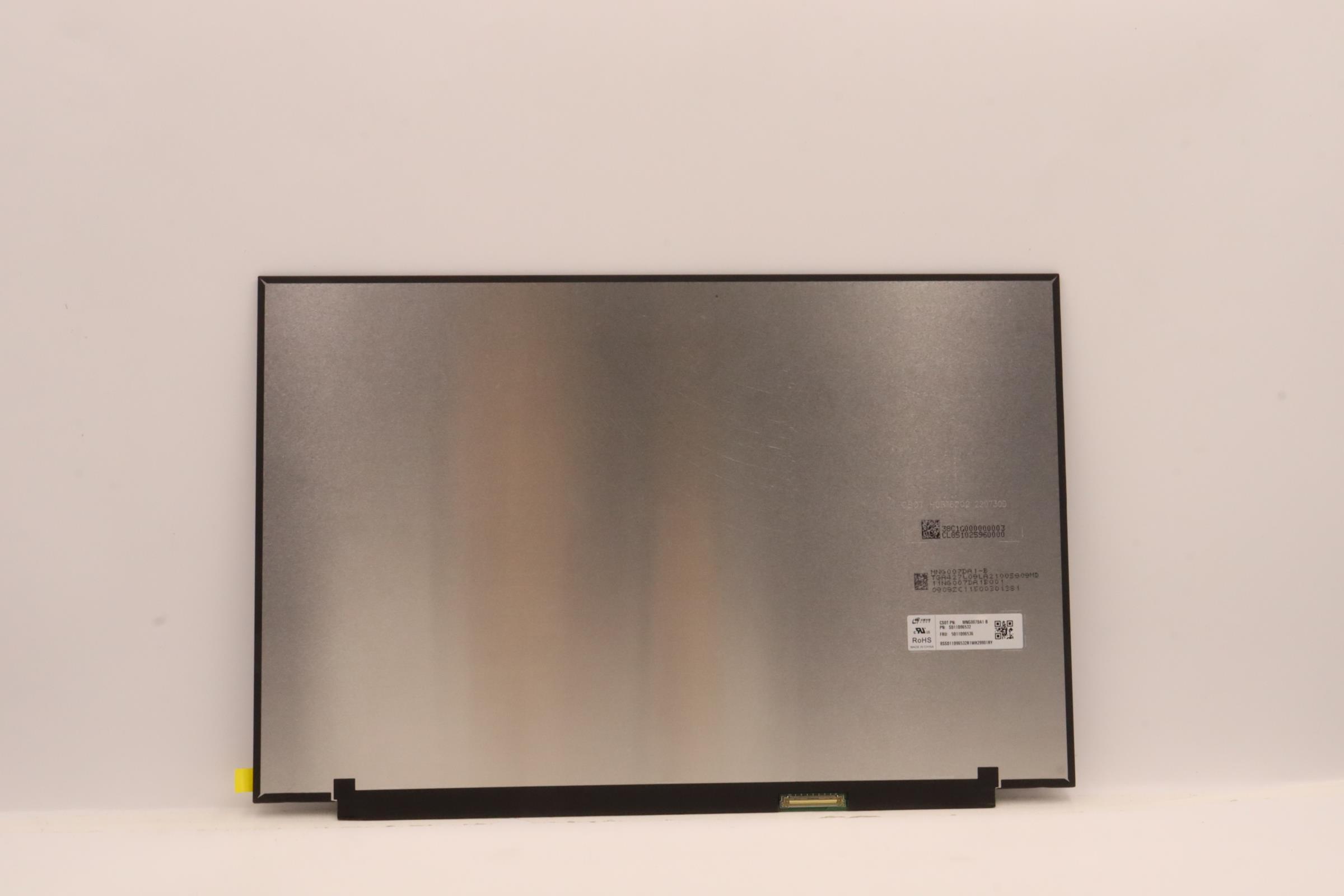 Lenovo Part  Original Lenovo LCD Panel, 16", WQXGA, Non-Touch, Anti-Glare, IPS, 350nit, 100%sRGB, CS MNG007DA1-B