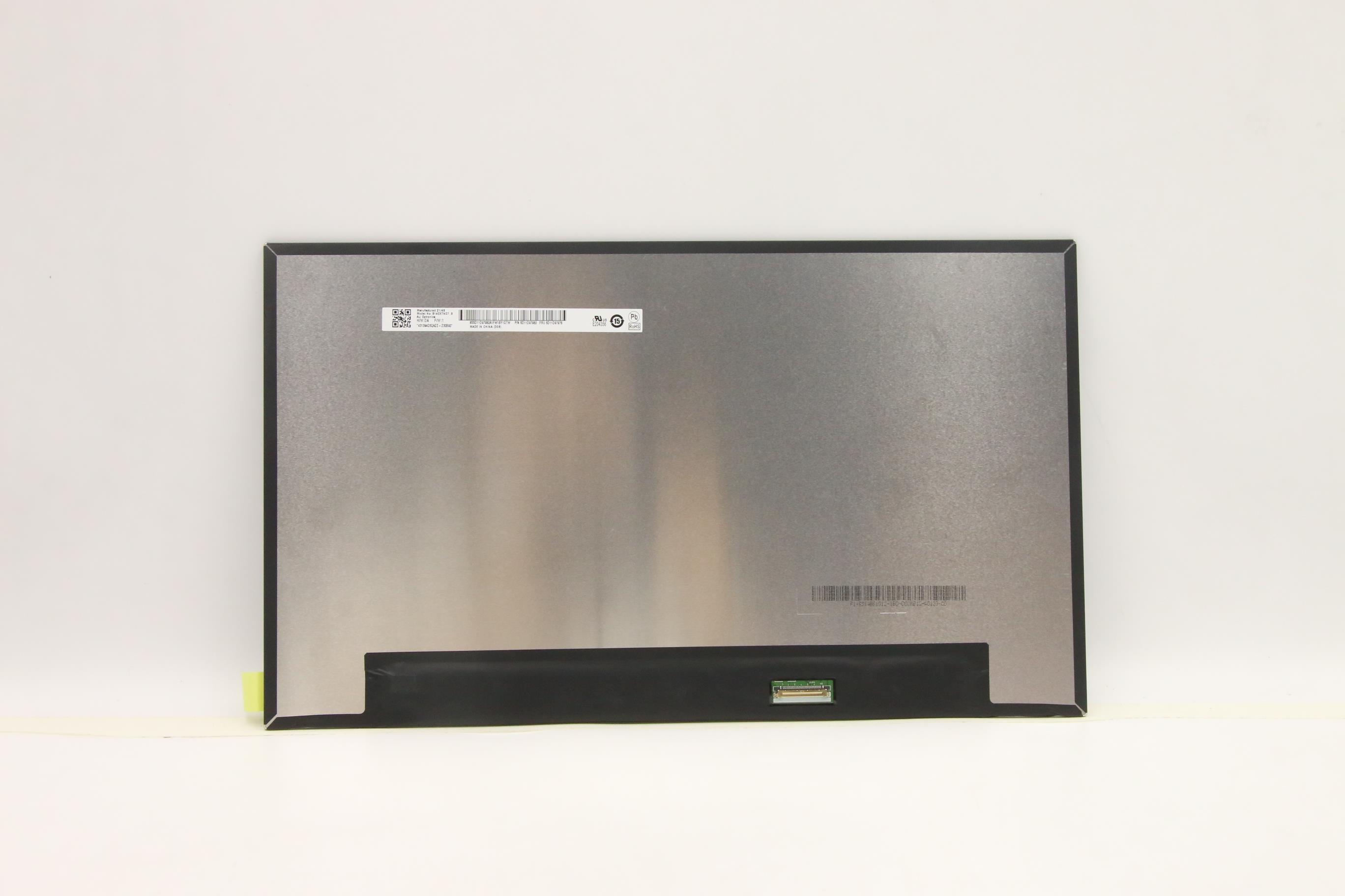 Lenovo Part  Original Lenovo LCD Panel, 14", HD, Non-Touch, Anti-Glare, IPS, 220nit, 45%NTSC,  AUO B140XTN07.9 0A