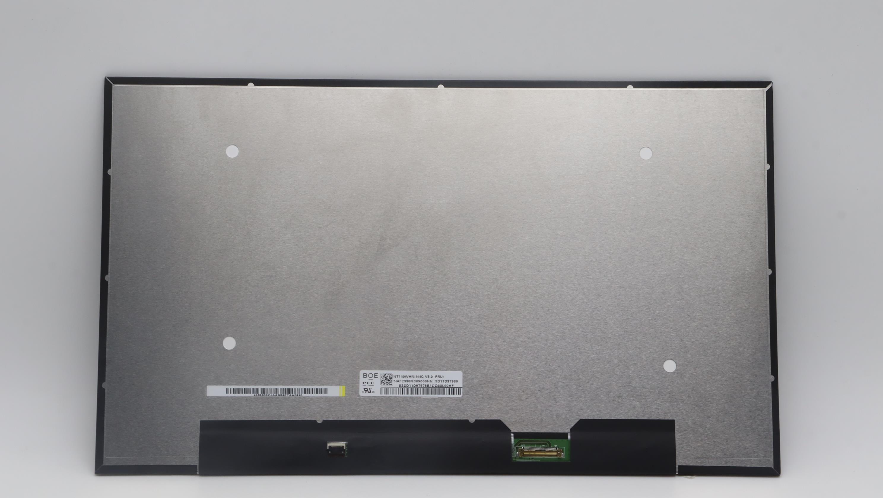 Lenovo Part  Original Lenovo LCD Panel, 14", HD, Anti-Glare, Non-Touch, IPS, 220nits, BOE NT140WHM-N4C V8.0