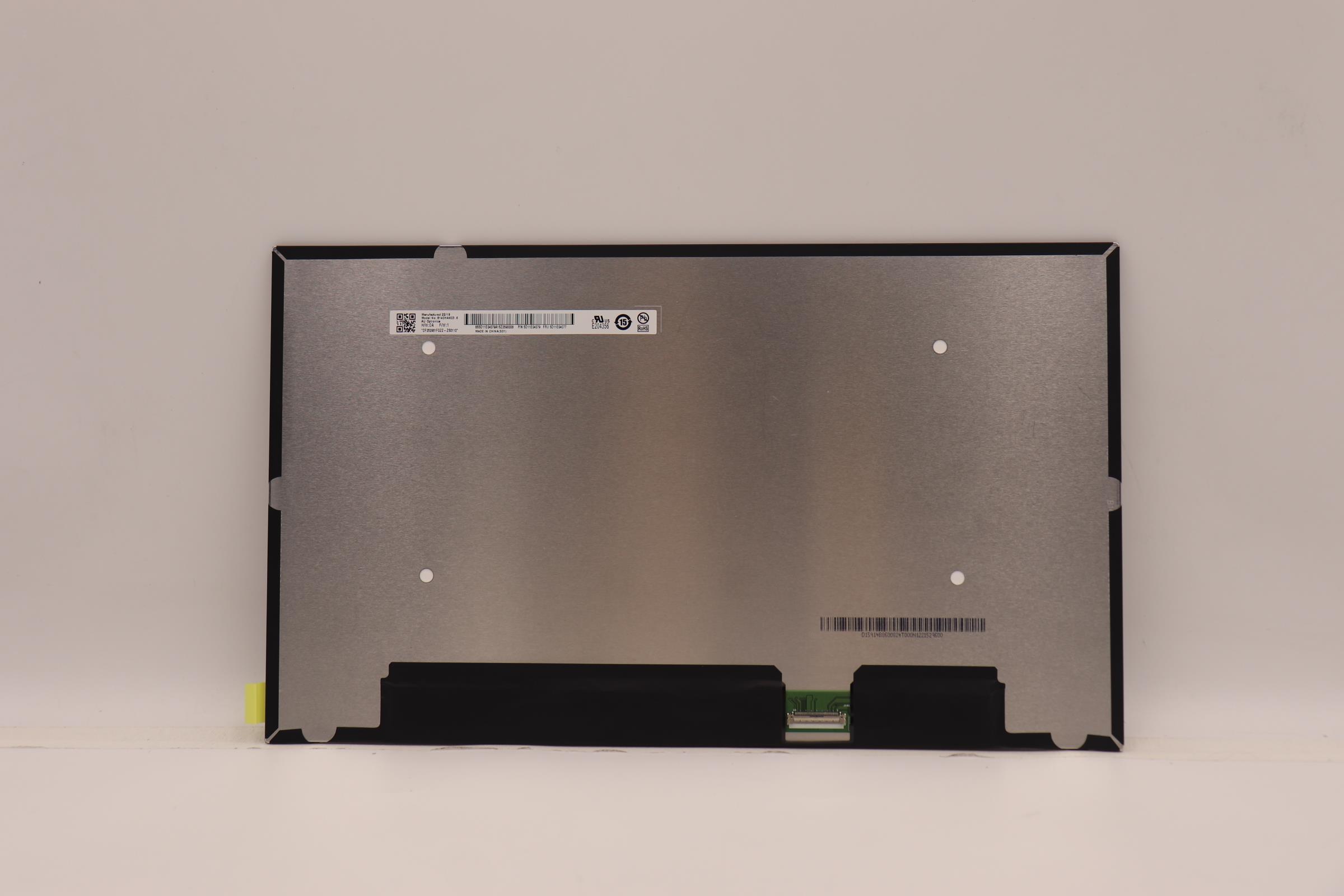 5D11E04077 - Original Lenovo LCD Panel, 14", FHD, Anti-Glare, Non-Touch, IPS, 300nits, B140HAK03.6 0A 14 FHD