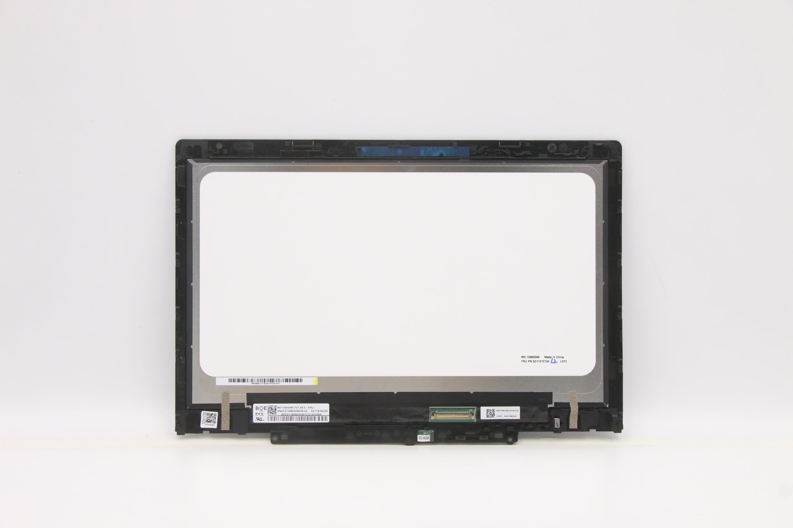 5D11E72134 - Original Lenovo LCD Module,11.6",HD,Touch,Glare,IPS,250nit