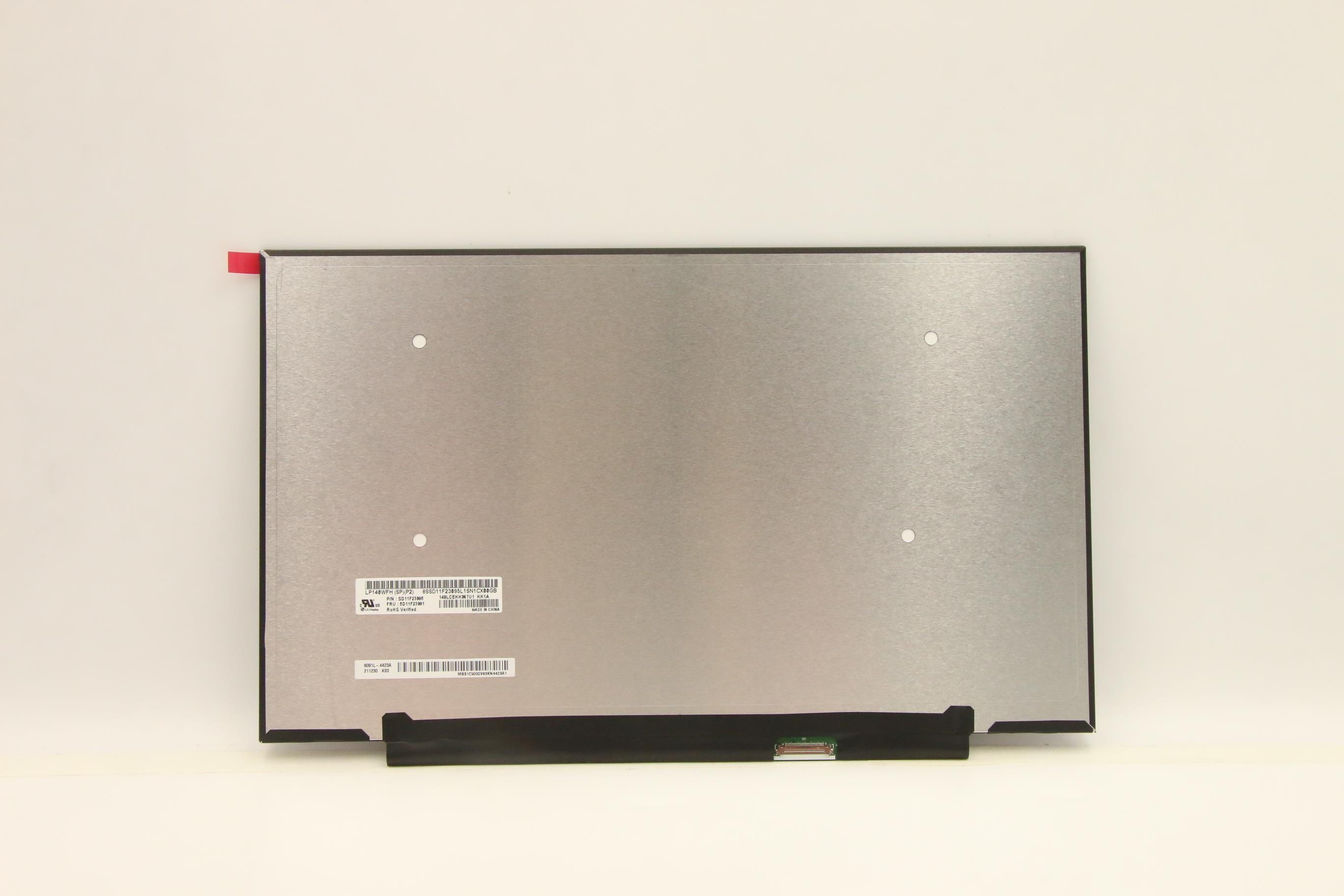 Lenovo Part  Original Lenovo LCD Panel, 14", FHD, Anti-Glare, Non-Touch, IPS, 300nits, LGD LP140WFH-SPP2