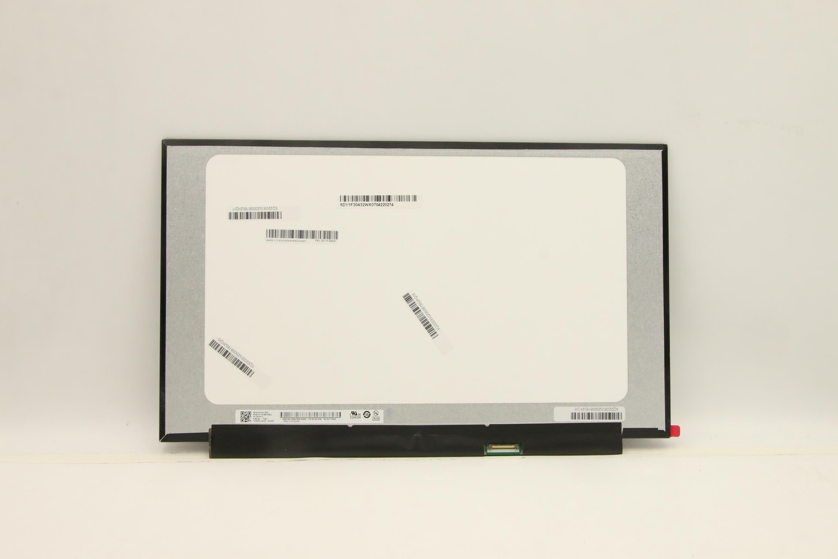 Lenovo Part  Original Lenovo LCD Panel, 15.6", FHD, Non-Touch, Anti-Glare, TN, 250nit, 45%NTSC,  AUO B156HTN06.2 1A