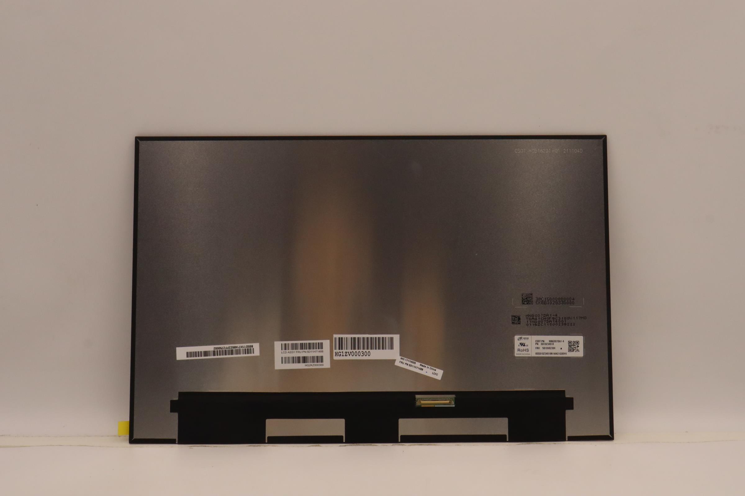 5D11H71488 - Original Lenovo LCD Module 16" WQXGA 2.5k IPS Color, Non-Touch