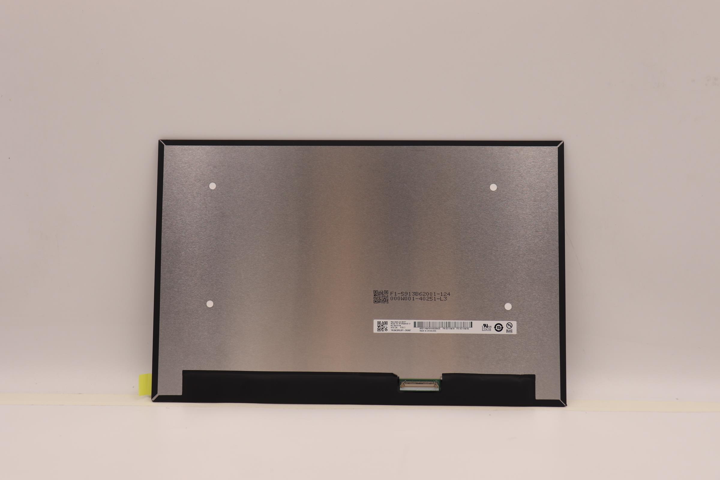 Lenovo Part  Original Lenovo LCD Panel, 13.3", WQXGA, Non-Touch, Anti-Glare, IPS, 400nit, 100%sRGB