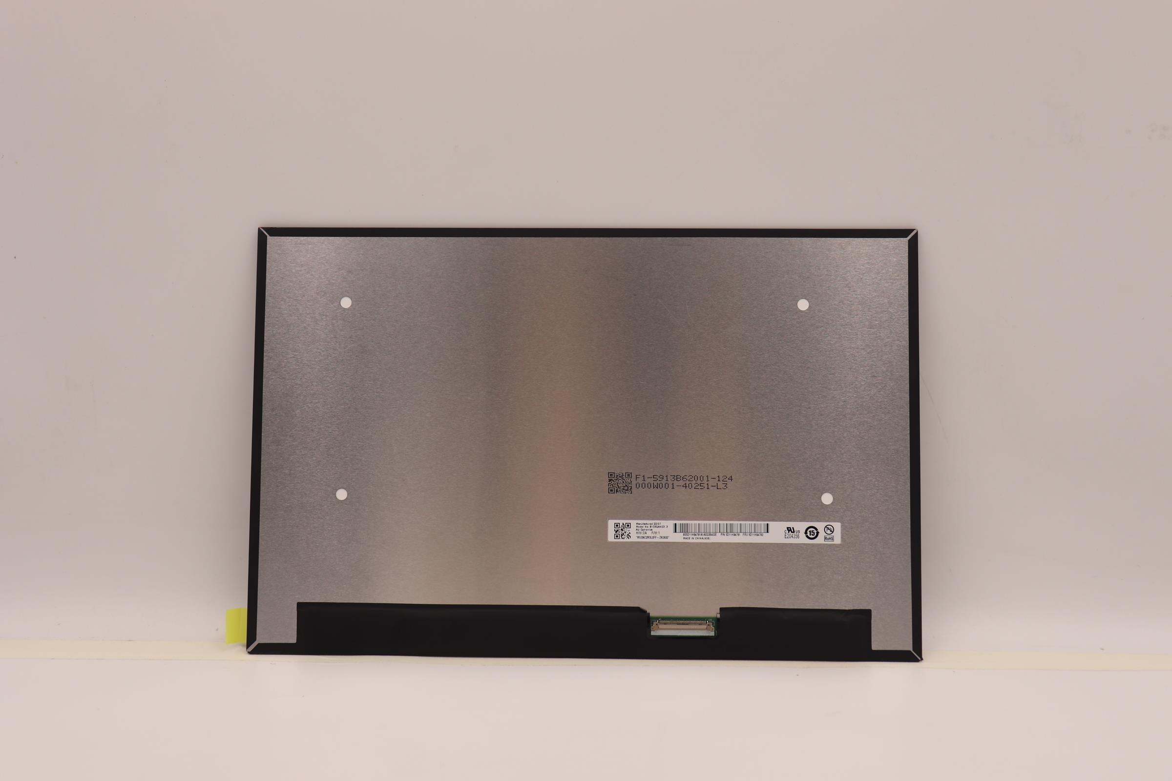 5D11H84782 - Original Lenovo LCD Panel, 13.3", WQXGA, Non-Touch, Anti-Glare, IPS, 400nit, 100%sRGB