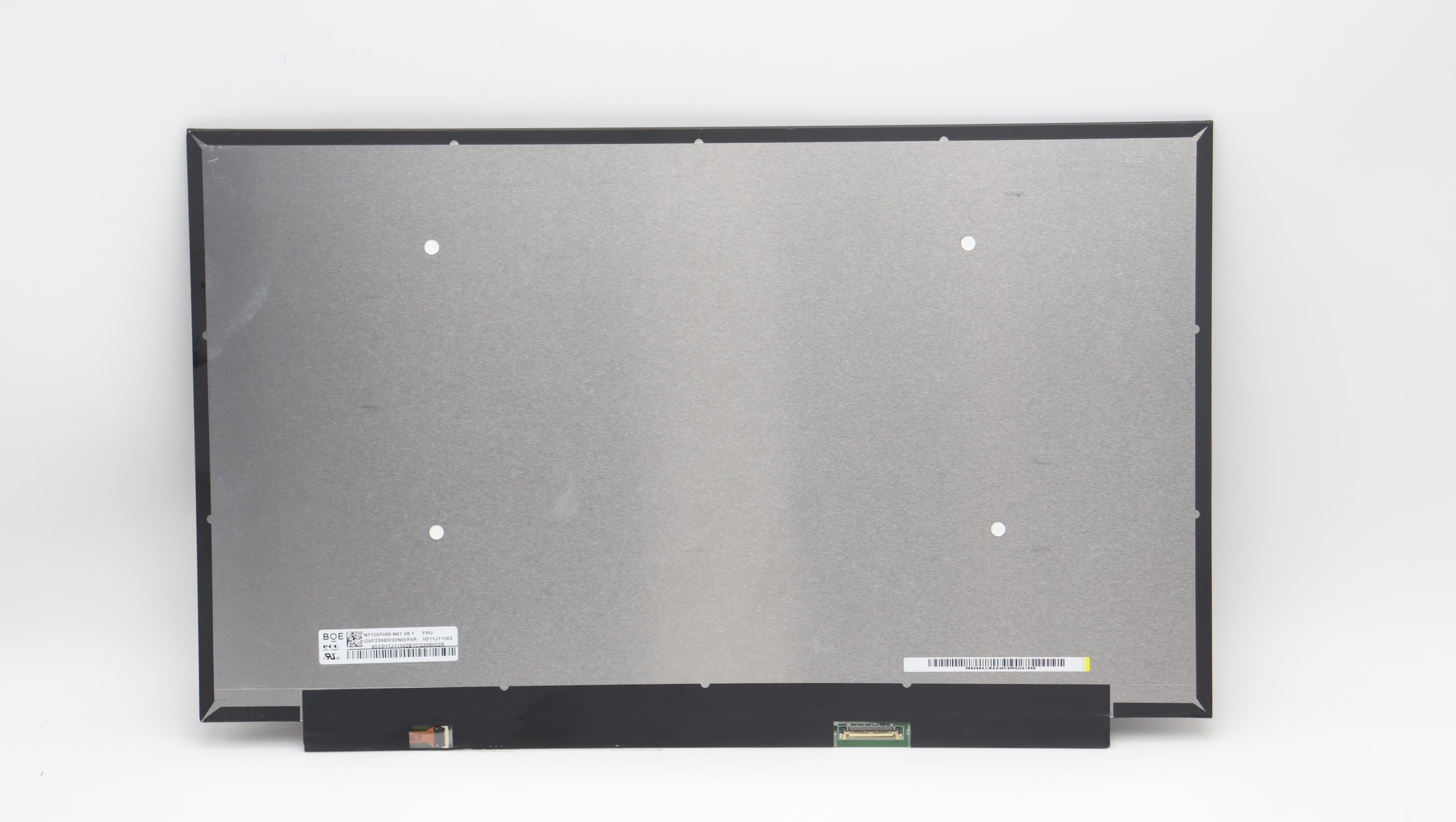 Lenovo Part  Original Lenovo LCD Panel, 15.6", FHD, Anti-Glare, Non-Touch, 220nits, BOE NT156FHM-N61 V8.1 15.6