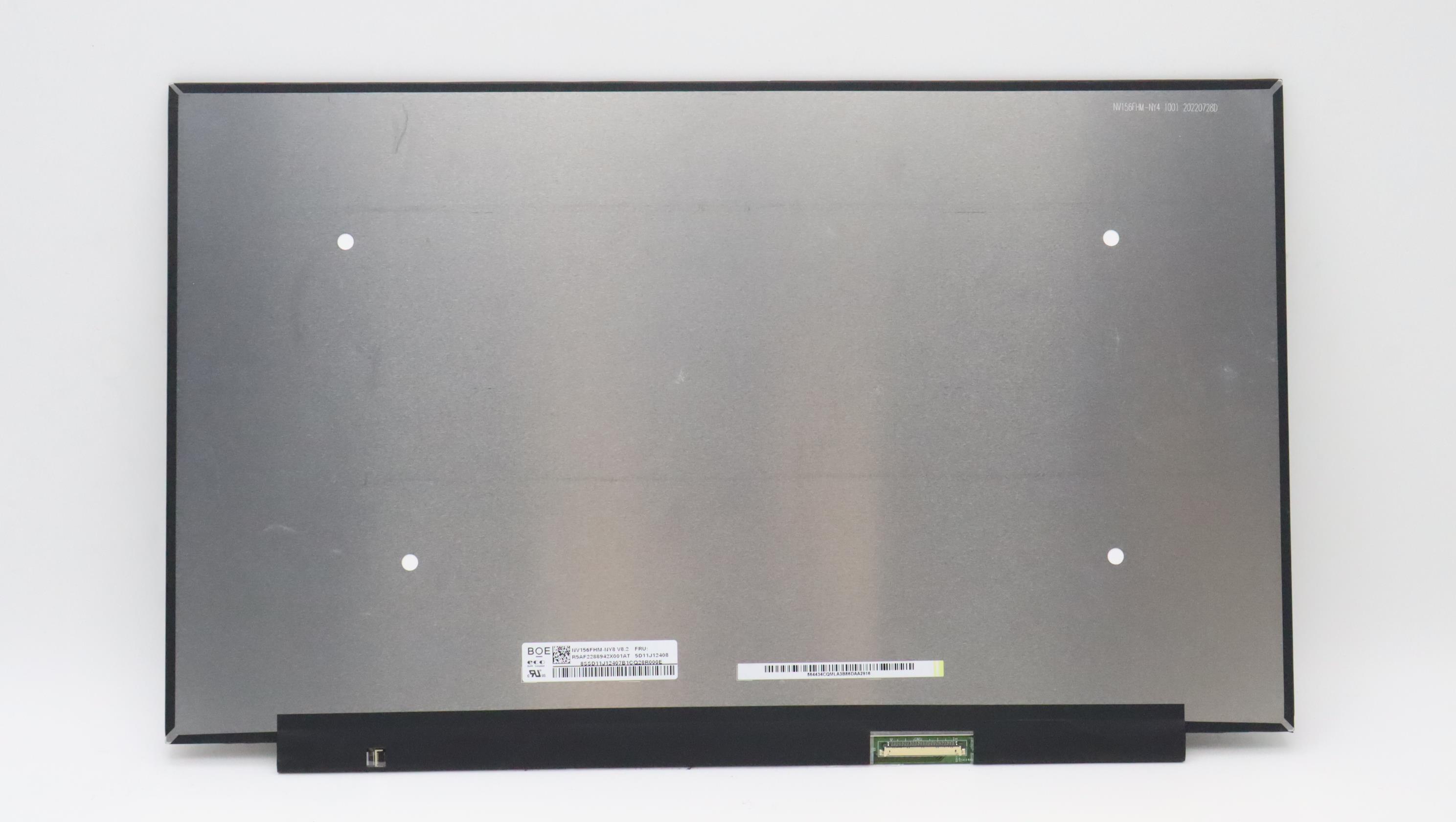 5D11J12408 - Original Lenovo DISPLAY FRU BOE NV156FHM-NY8 V8.2 15.6