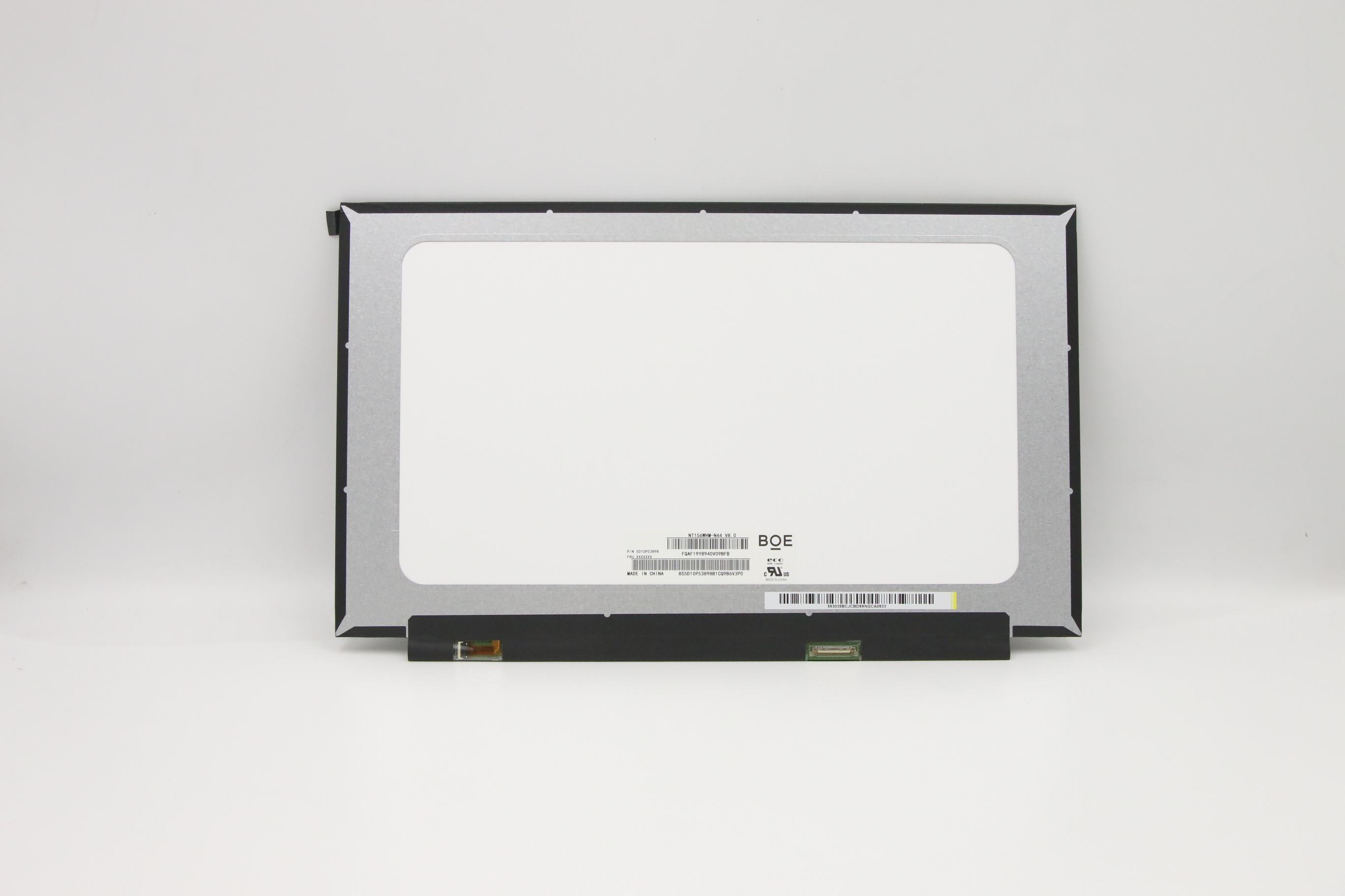Lenovo Part  Original Lenovo LCD Panel, 15.6", HD, Non-Touch, Anti-Glare, TN, 220nit, 45%NTSC, BOE NT156WHM-N44 V8.4