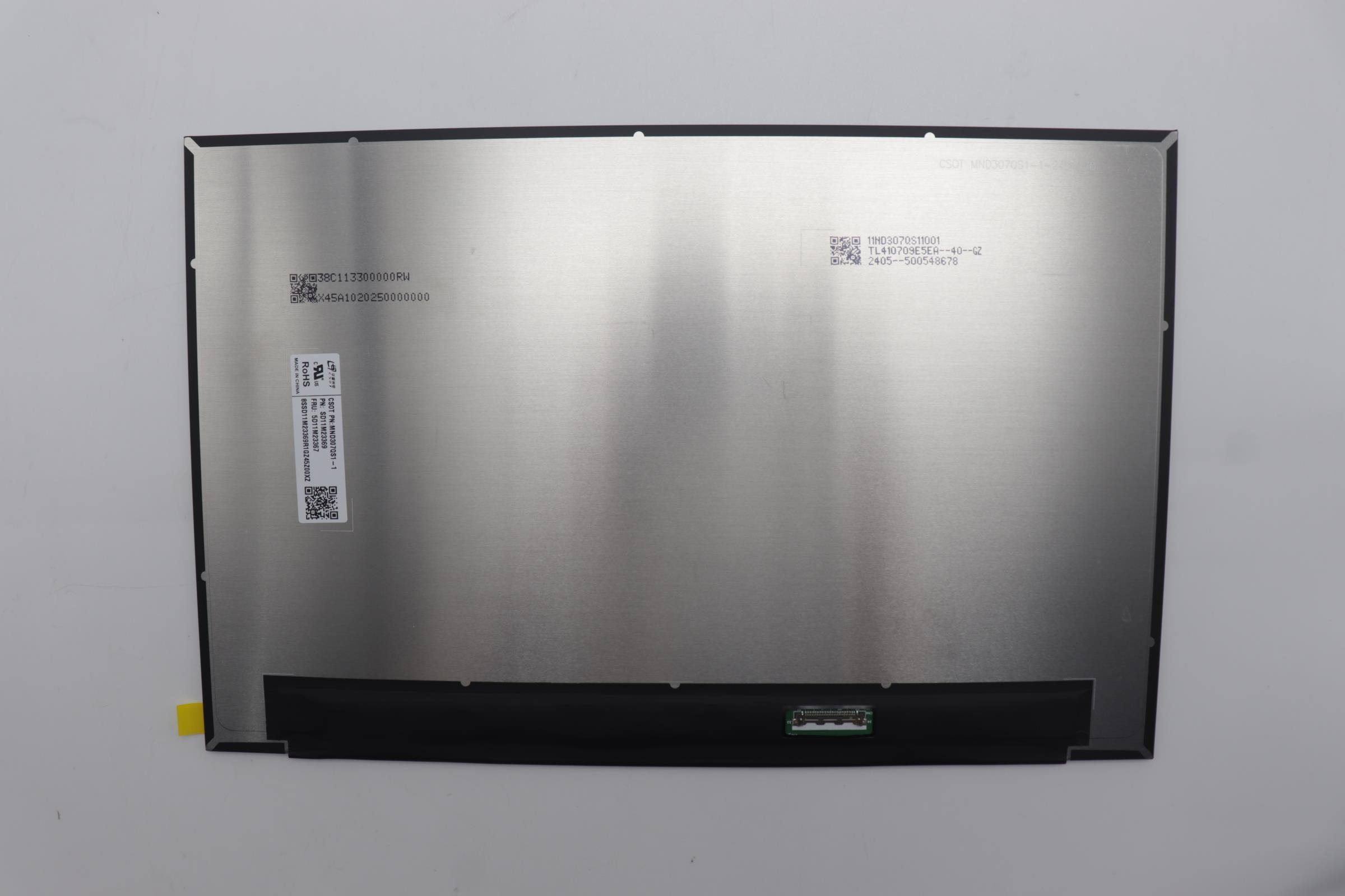 5D11M23367 - Original Lenovo Display LCD Panel, CSO MND307QS1-1 13.3 WUX