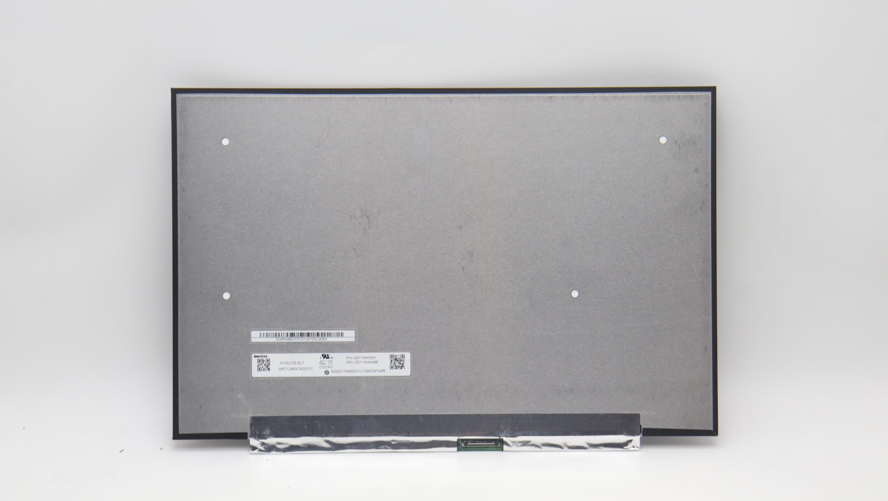 Lenovo Part  Original Lenovo Display Panel, 14", WUXGA, Anti-Glare, IPS, 300nit, 100%sRGB, INX N140JCE-EL1 C1
