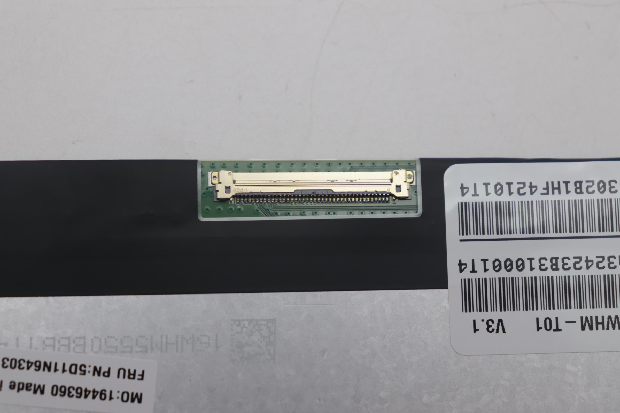 5D11N64303 - Original Lenovo Display LCD Panel, BOE NV116WHM-T01 V3.1 11.6