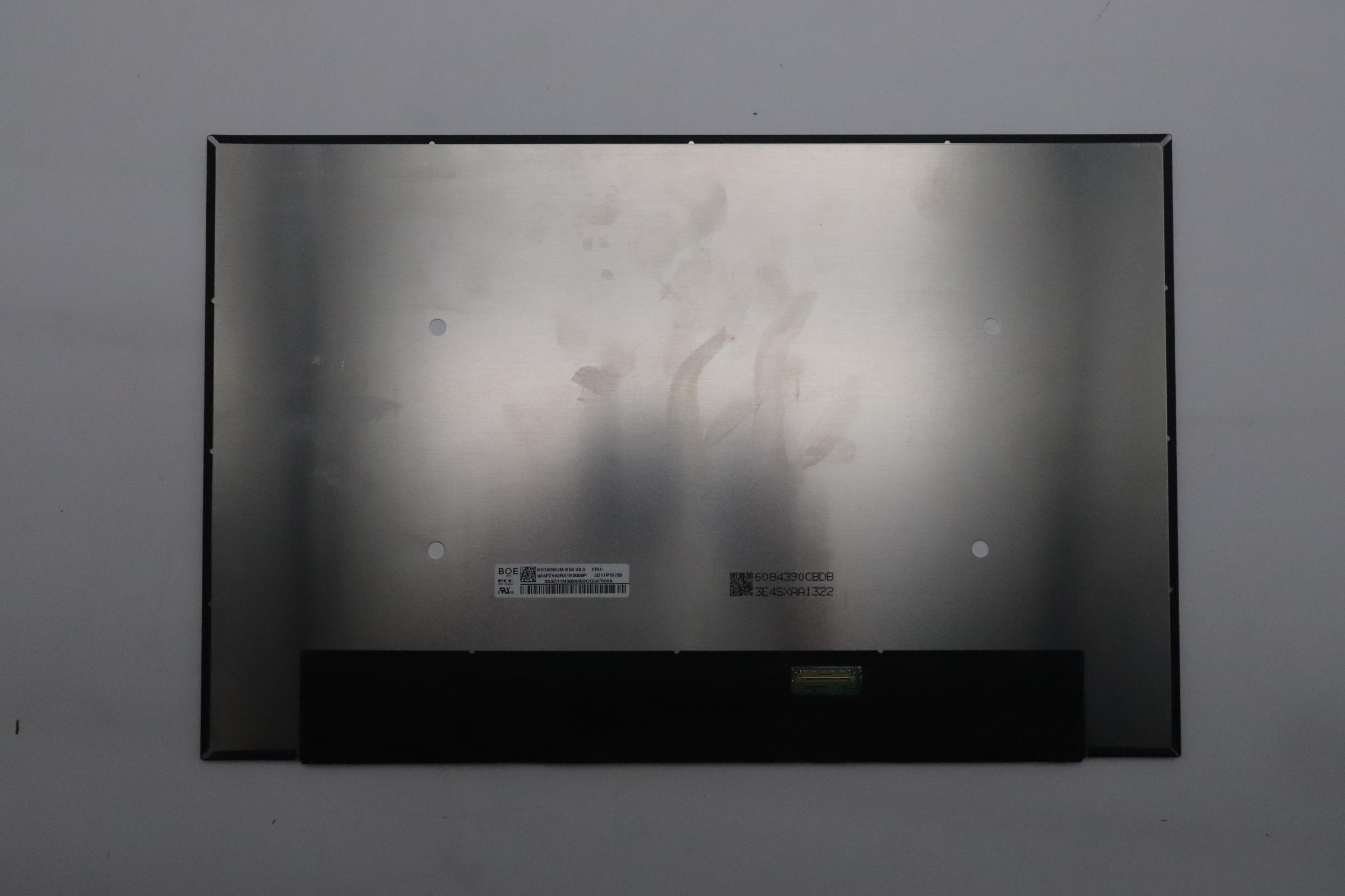 5D11P79789 - Original Lenovo LCD Panel, 16", WUXGA, Touch, Anti-Glare, IPS, 400nit, 45%NTSC