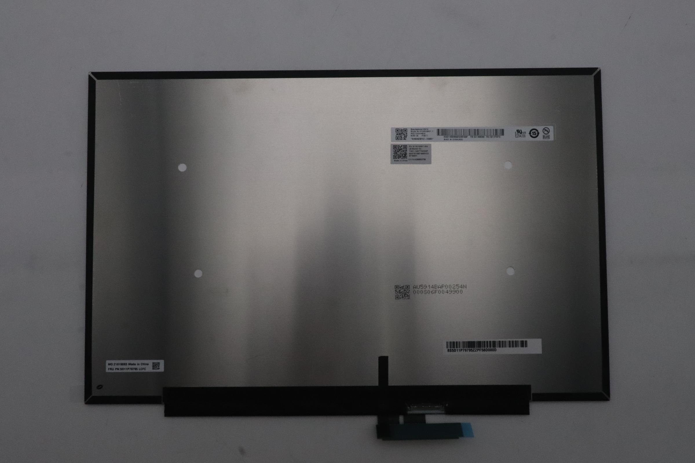 5D11P79795 - Original Lenovo Display, 14.5", WUXGA, Touch, Anti-Glare, IPS, 400nit, 45%NTSC