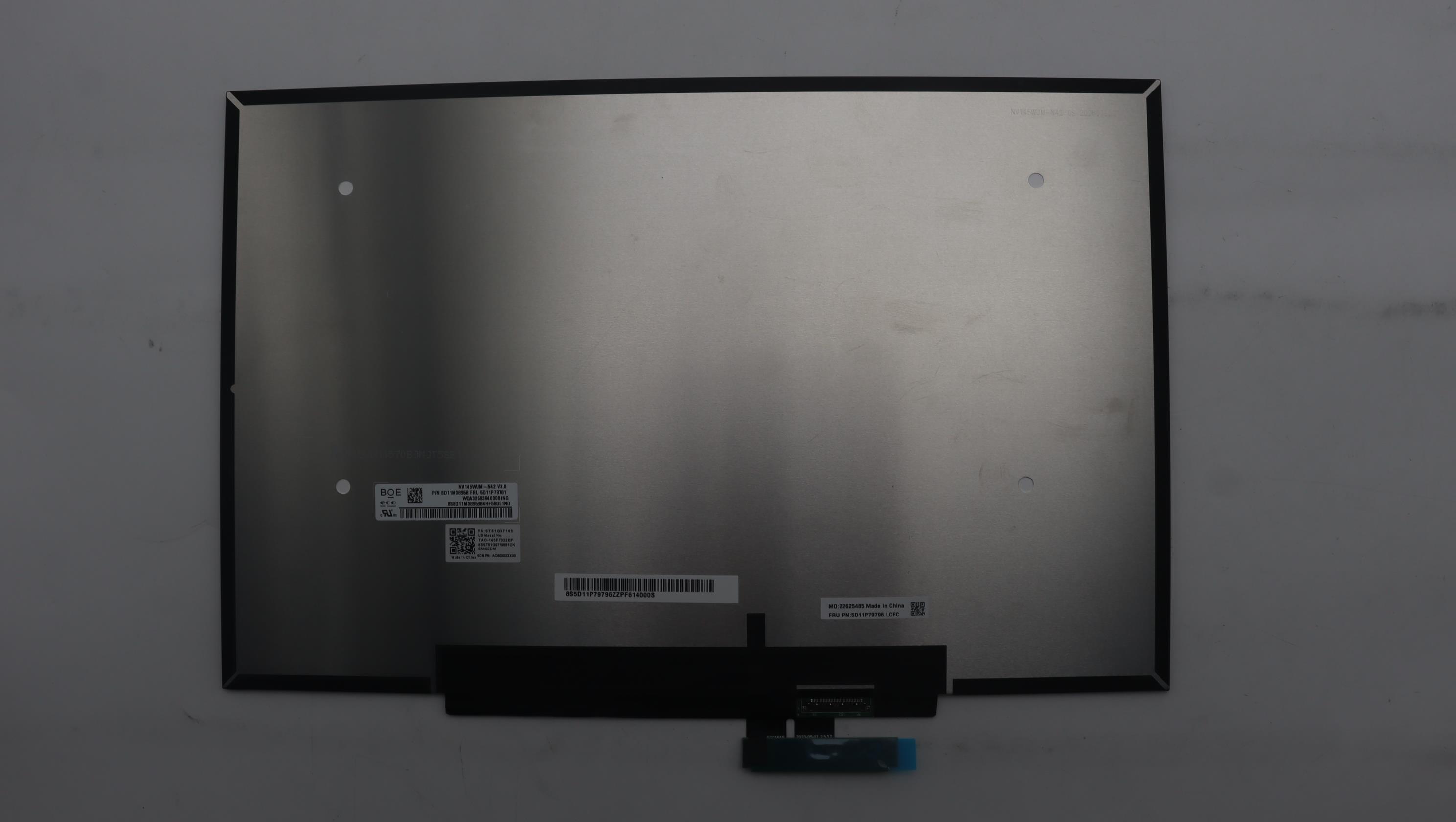 5D11P79796 - Original Lenovo Display, 14.5", WUXGA, Touch, Anti-Glare, IPS, 400nit, 45%NTSC