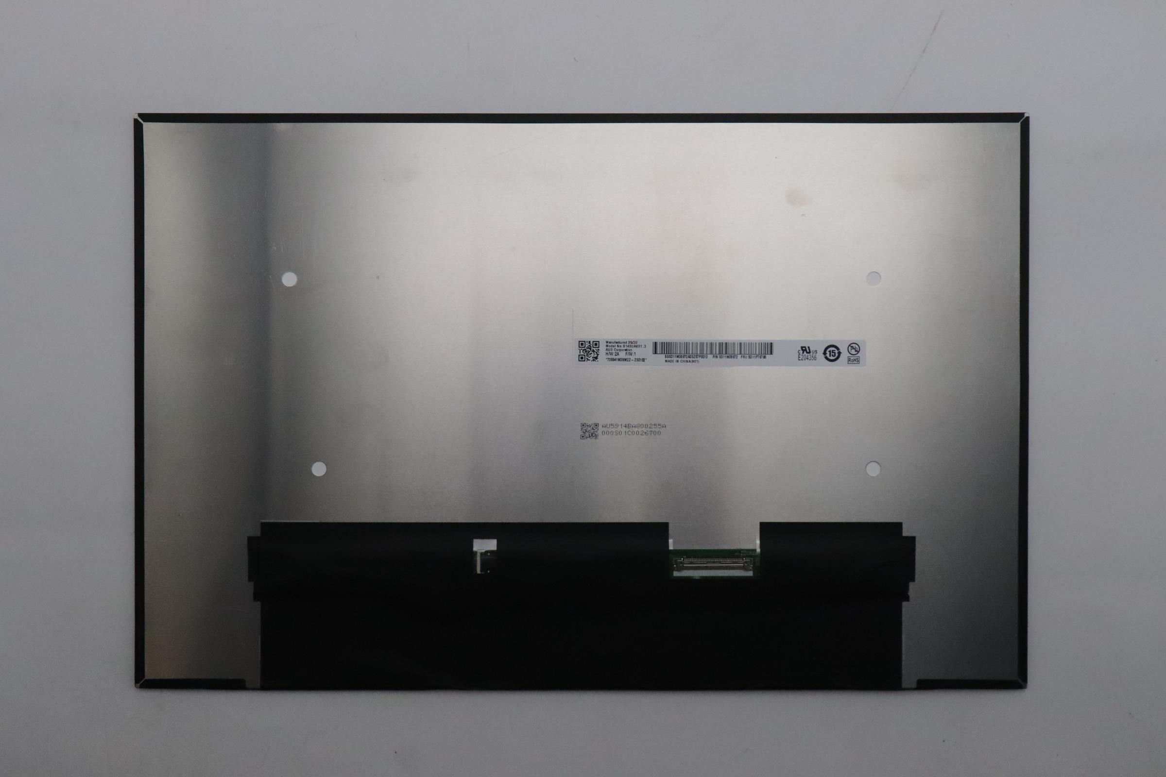 5D11P79798 - Original Lenovo LCD Panel, 14", WUXGA, Touch, Anti-Glare, IPS, 400nit, 45%NTSC