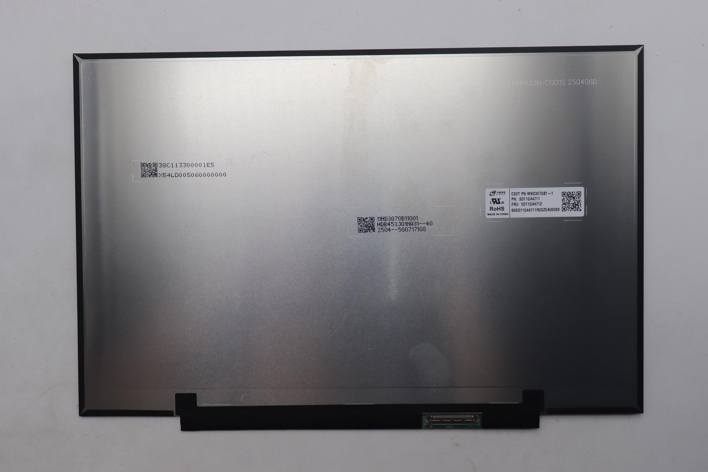 5D11Q44712 - Original Lenovo LCD Panel CSO MND307QB1-1 13.3