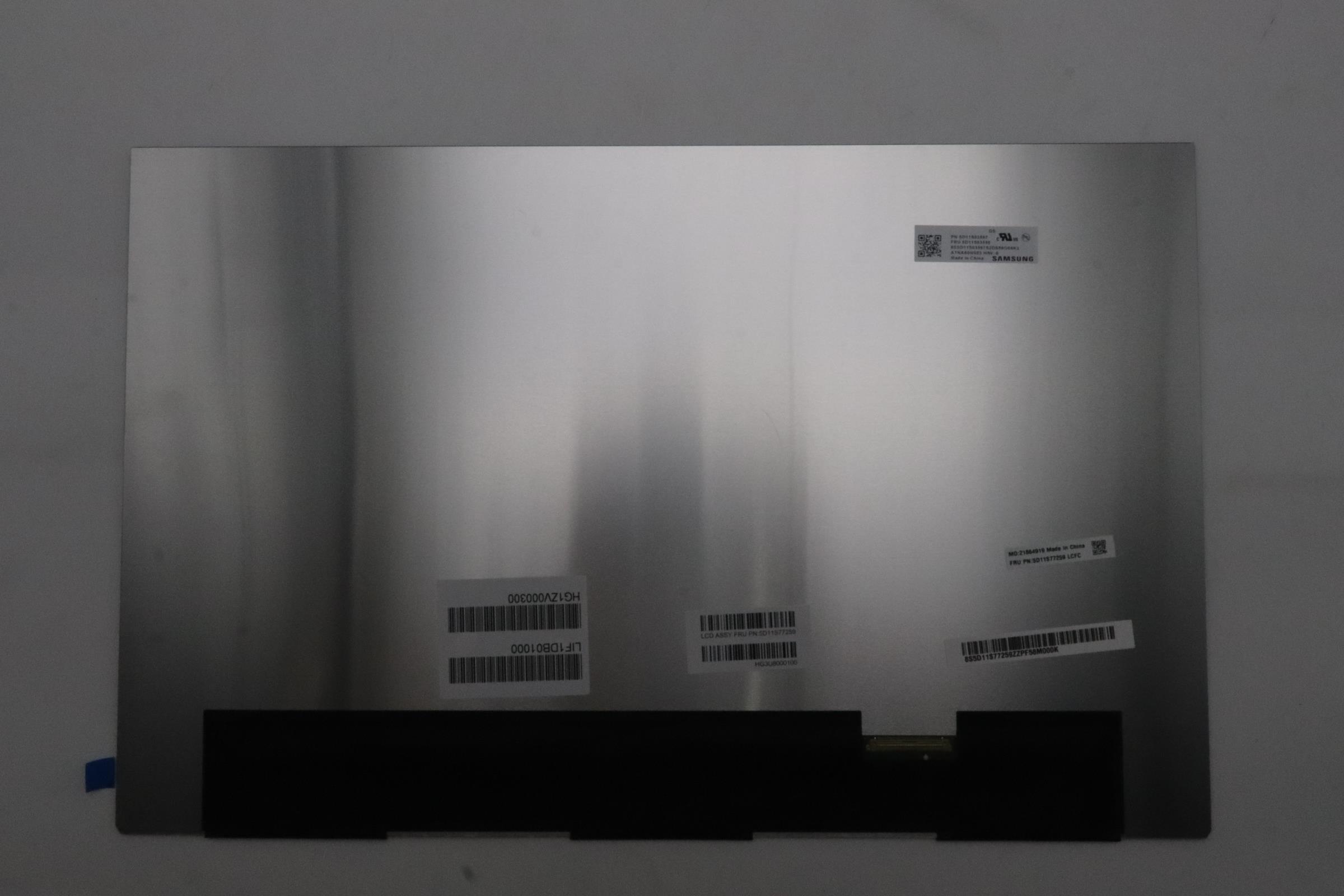 5D11S77259 - Original Lenovo LCD Module, 16", WQXGA, Non_Touch, Glare, OLED, 500nit, 100%DCI-P3, Color Calibration