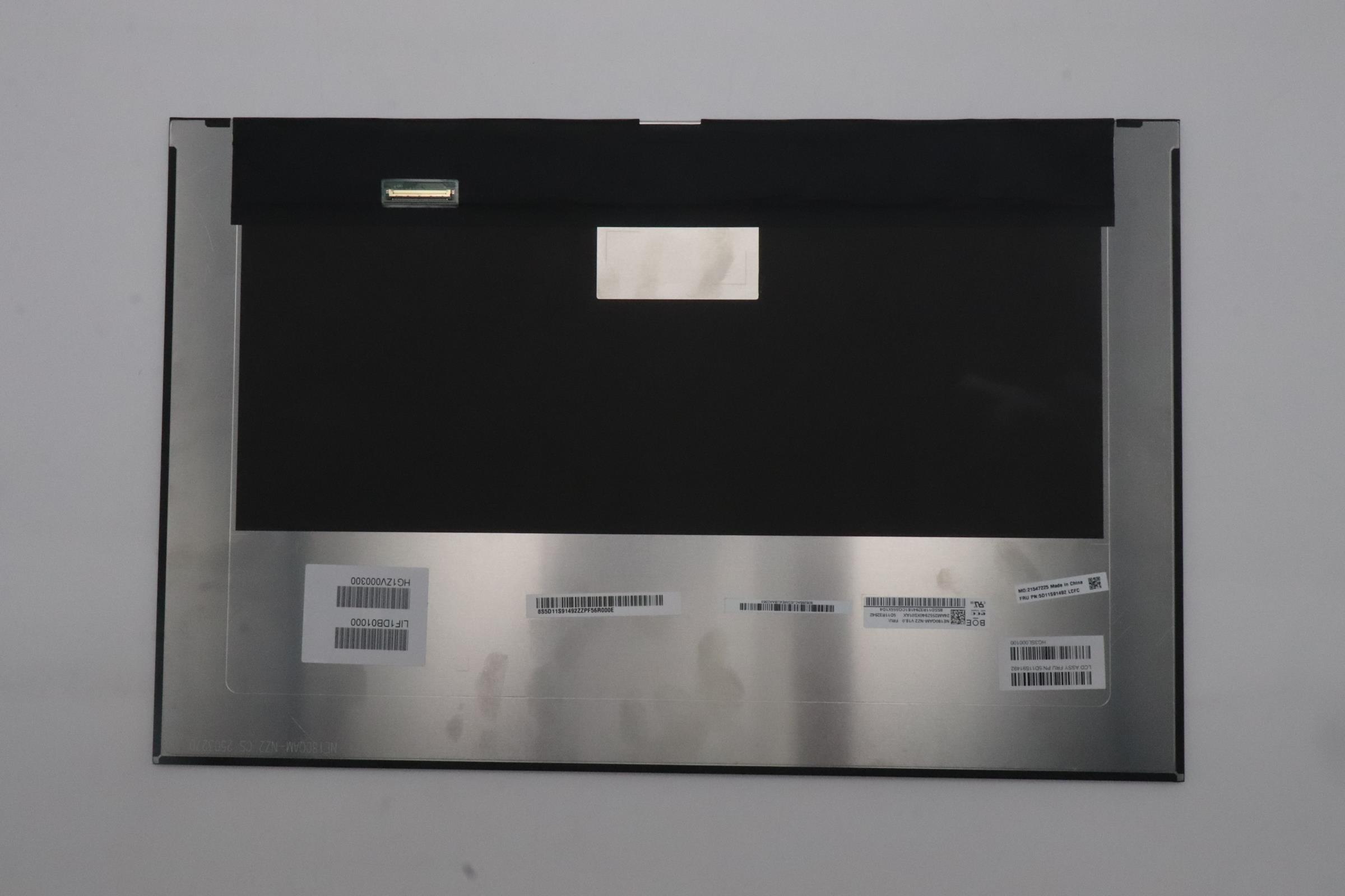 5D11S91492 - Original Lenovo LCD Module, 18", WQUXGA, Non_Touch, Glare, IPS, 540nit, 100%DCI-P3, Color Calibration