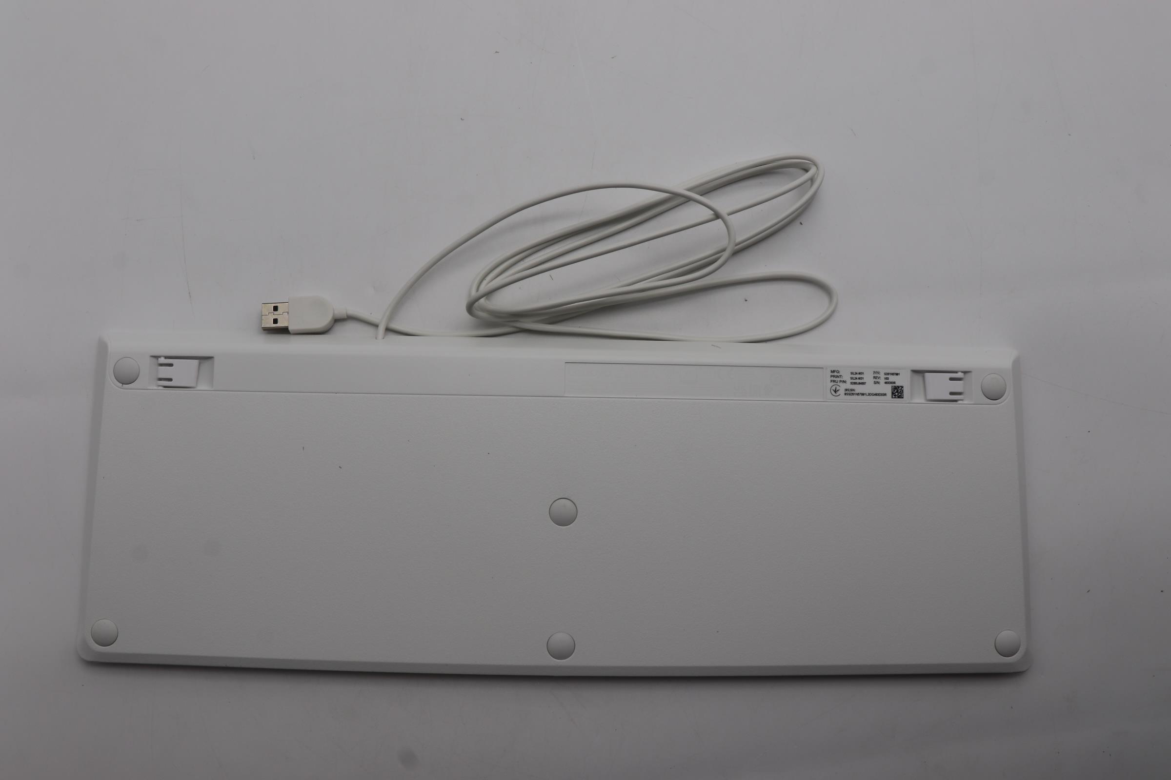 5D50U84557 - Original Lenovo Keyboard Calliope USB G2.5 WT_US