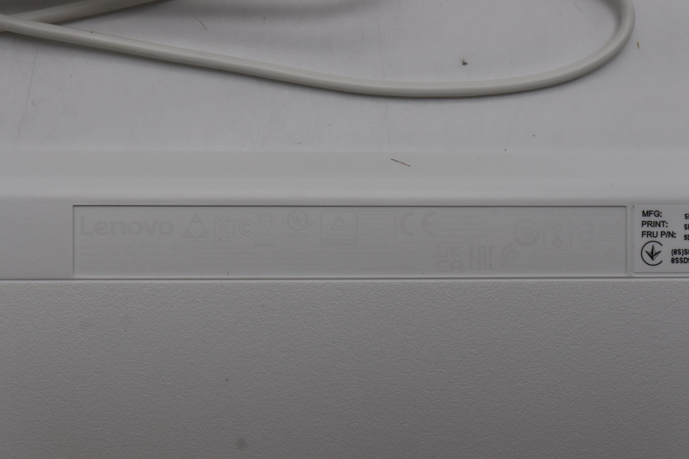 5D50U84557 - Original Lenovo Keyboard Calliope USB G2.5 WT_US