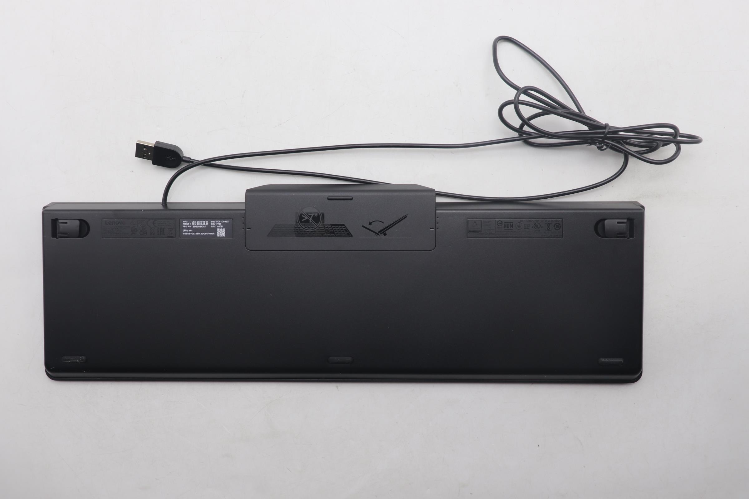 5D50U84767 - Original Lenovo Keyboard CLP USB G3 BLK_US
