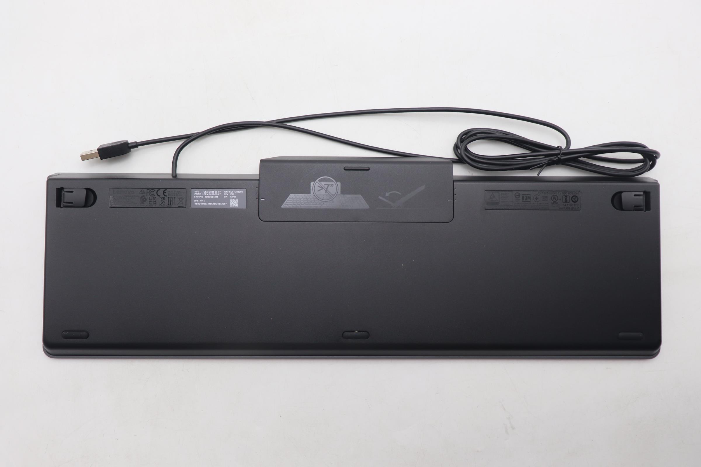 5D50U84815 - Original Lenovo Keyboard CLP USB G3 LG_US
