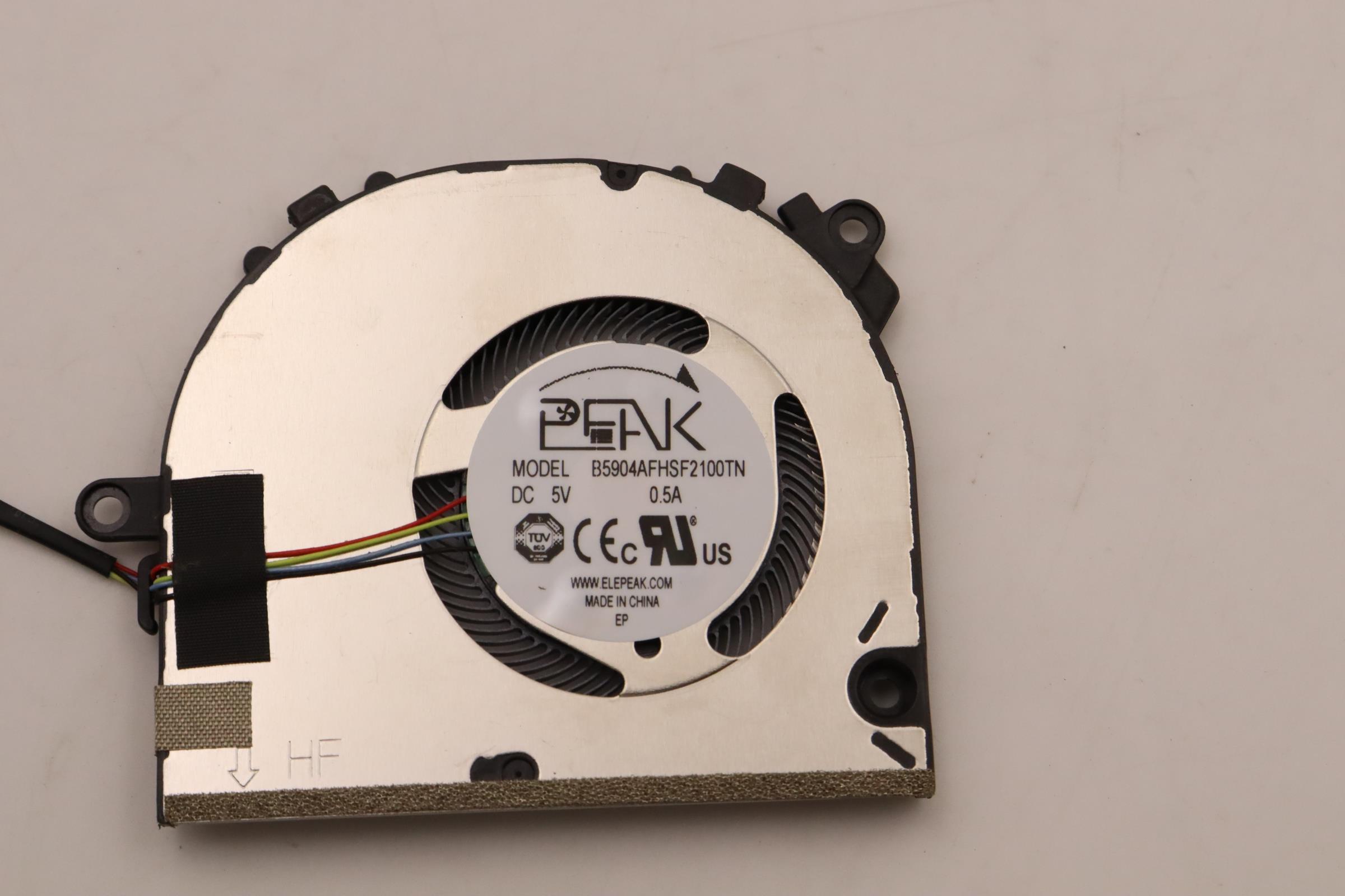 5F10S14056 - Original Lenovo FAN CPU Fan WT 82TQ Pindai