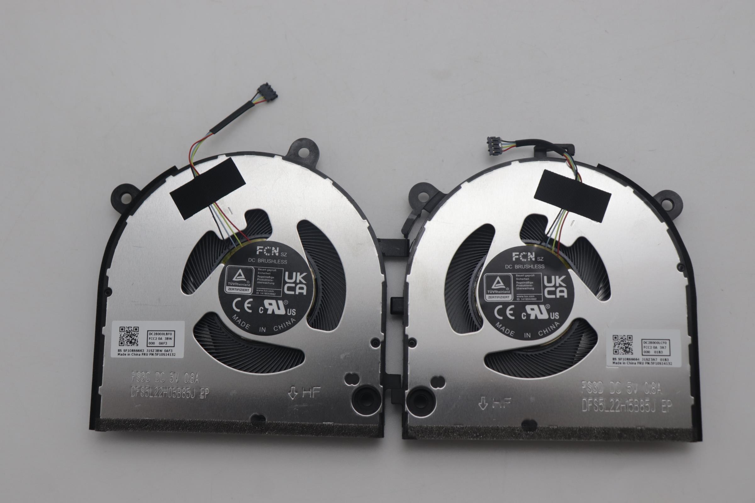 5F10S14132 - Original Lenovo FAN FAN L 83D4 (L+R) FCN