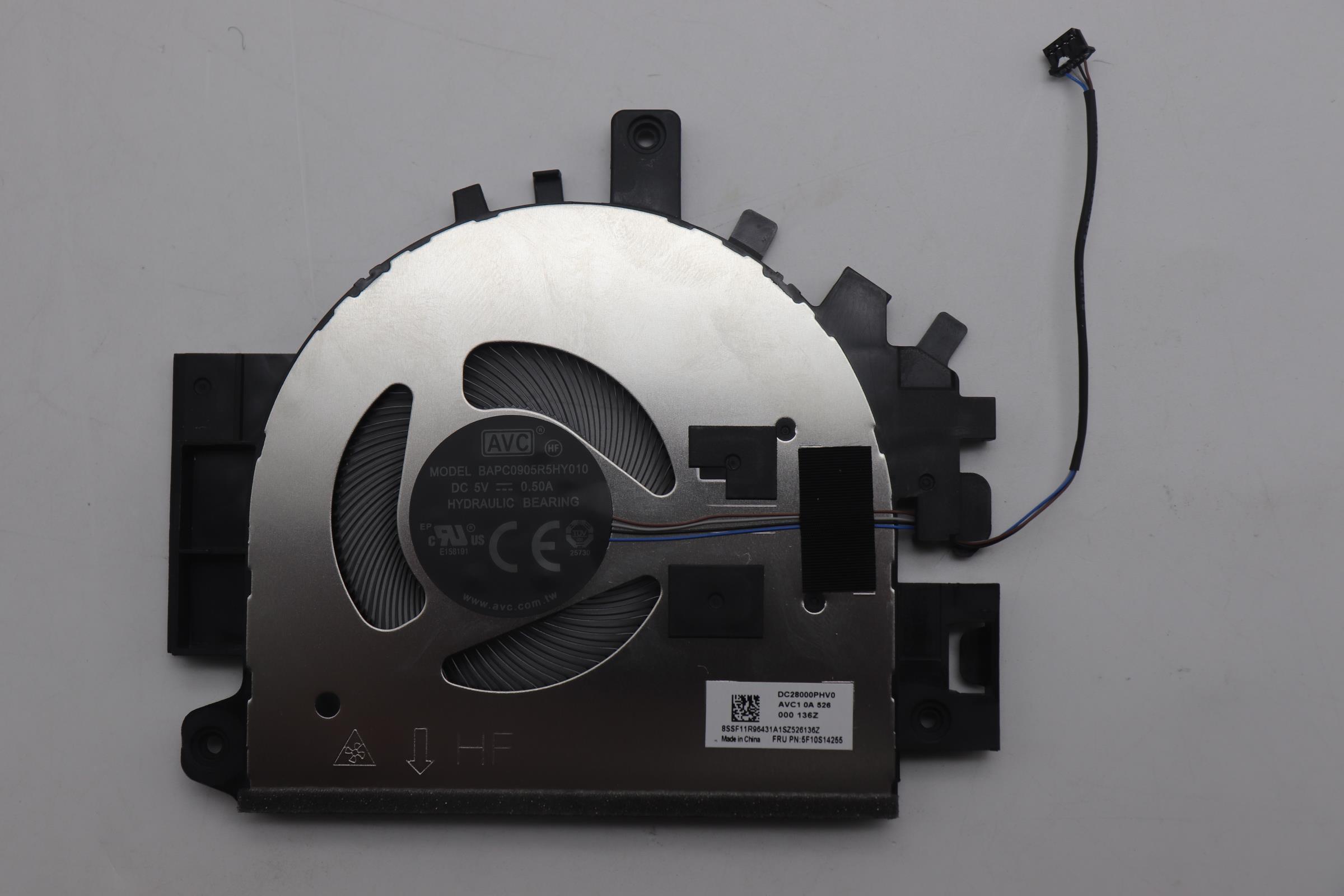 5F10S14255 - Original Lenovo Fan L 83N3 AVC