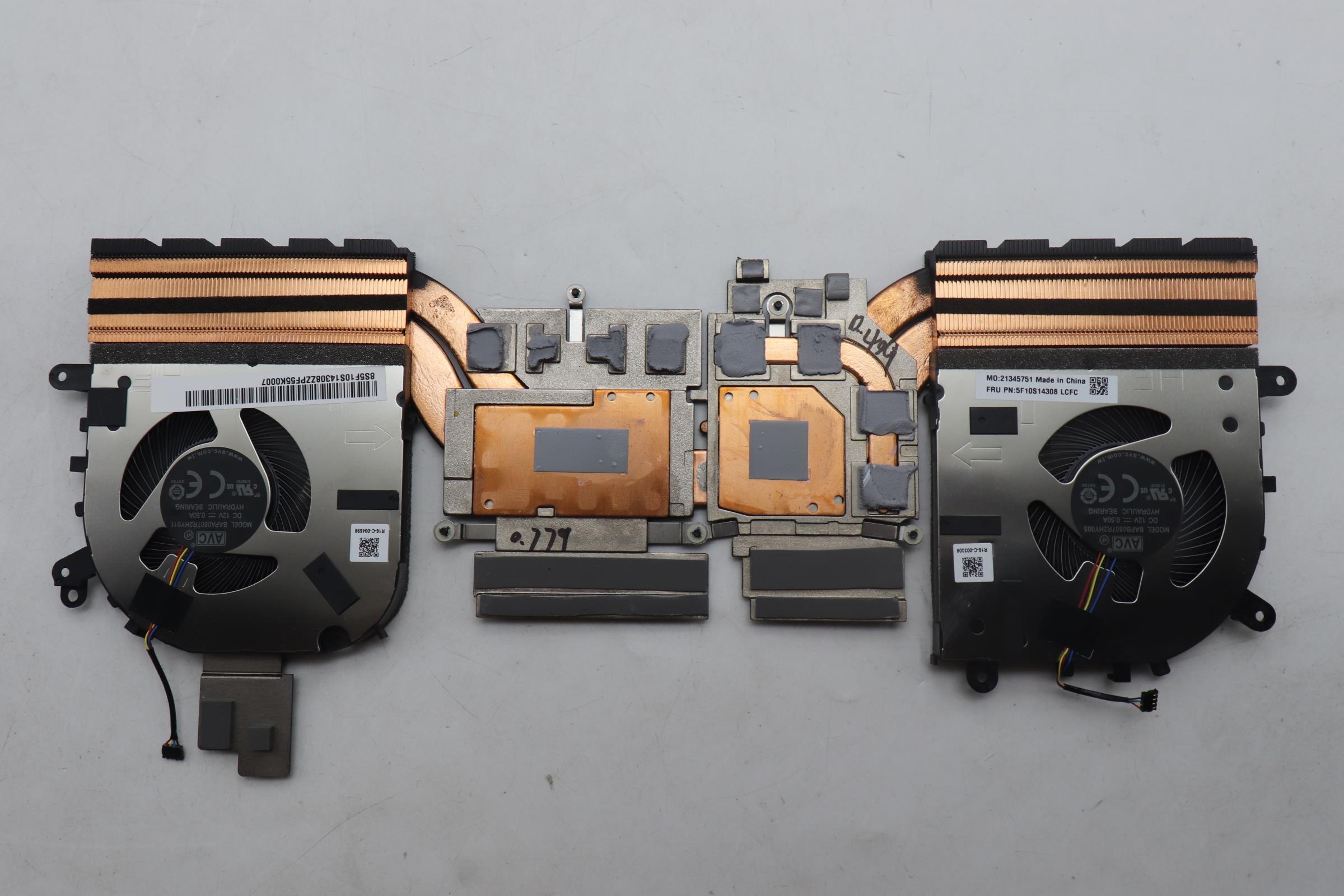 5F10S14308 - Original Lenovo Fan L 83L0 AVC DIS AVC