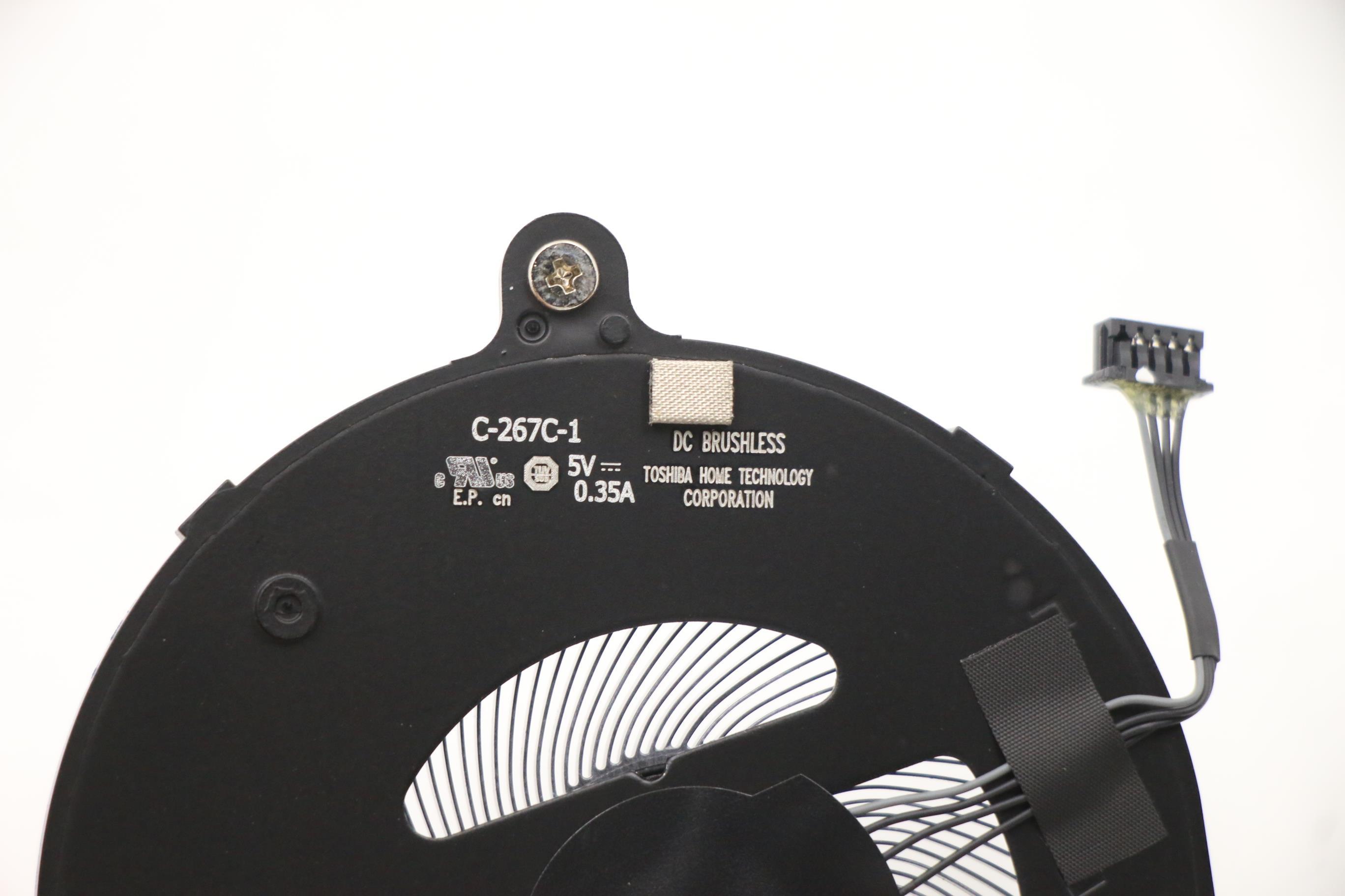 5F10Z58241 - Original Lenovo Thor INTEL FRU FAN FAN DC5V TOSHIBA C-267C-1