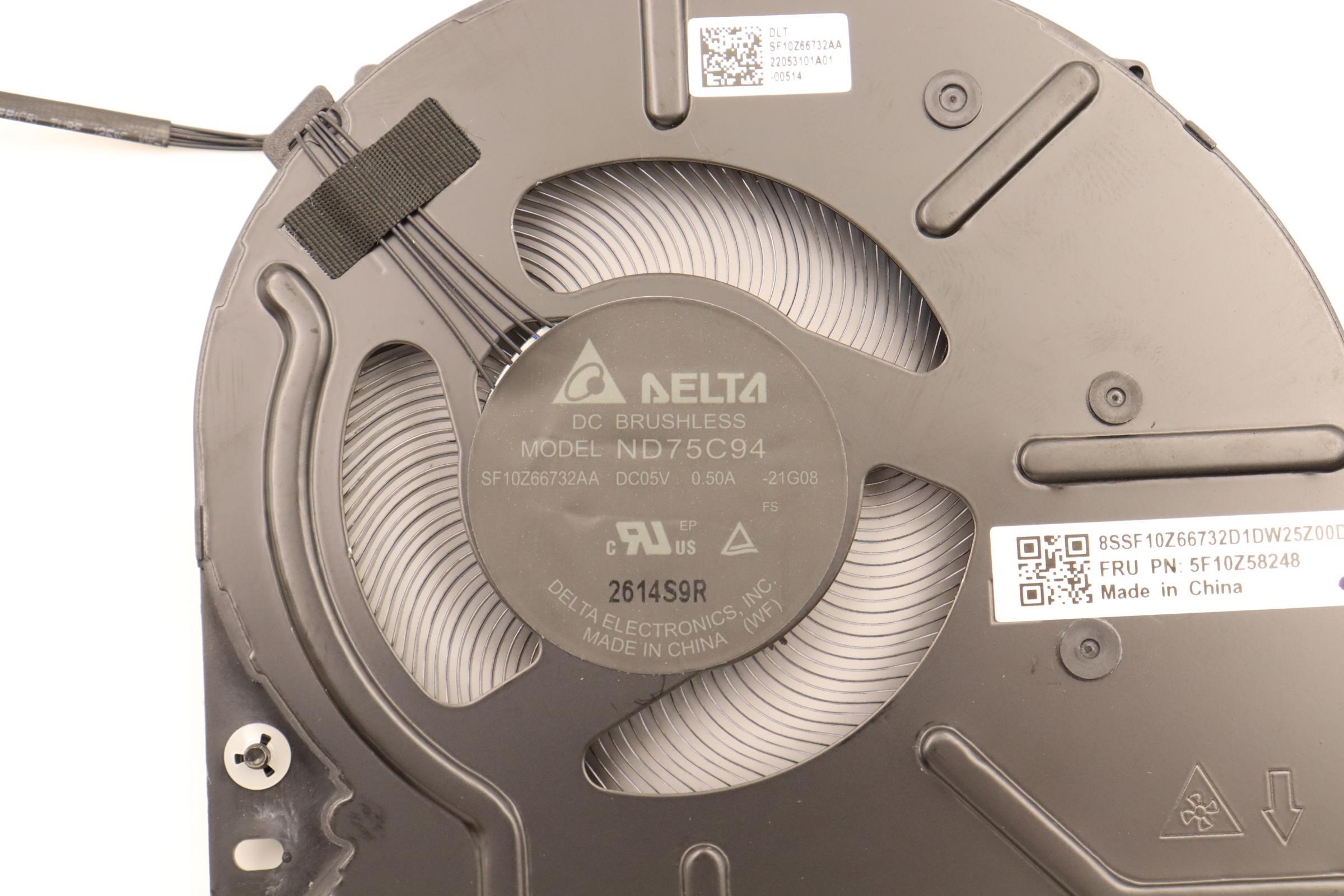 5F10Z58248 - Original Lenovo FAN FRU Fan Golem_INTEL_UMA_FAN_DELTA