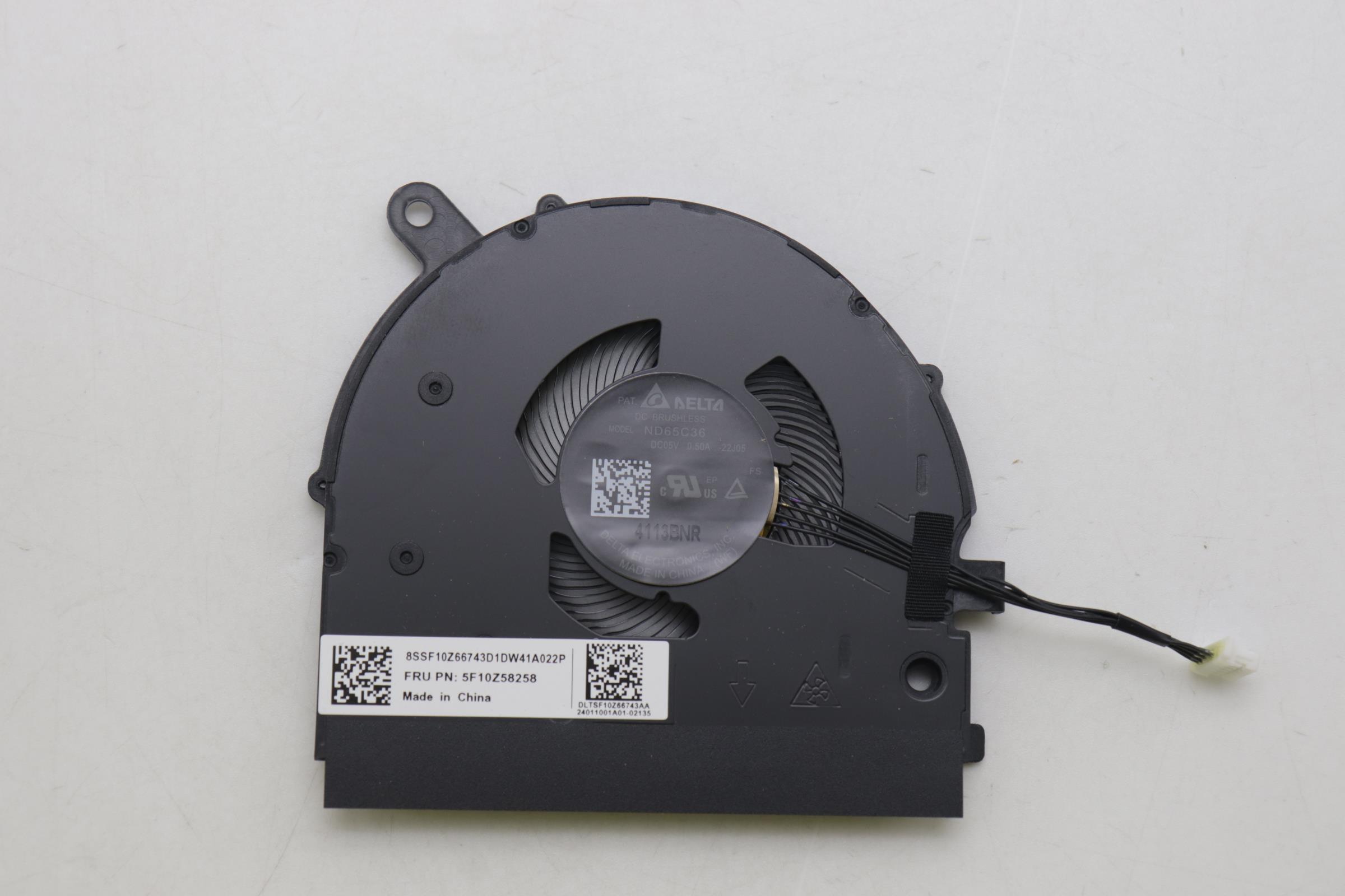 5F10Z58258 - Original Lenovo FAN FRU FAN DELTA  LFR-2 AMD Clamshell