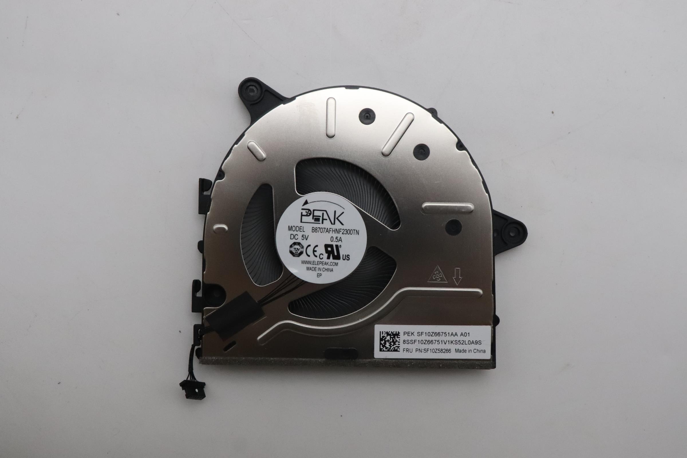 5F10Z58266 - Original Lenovo FAN FRU Fan FAN PEAK L16 AMD PEAK