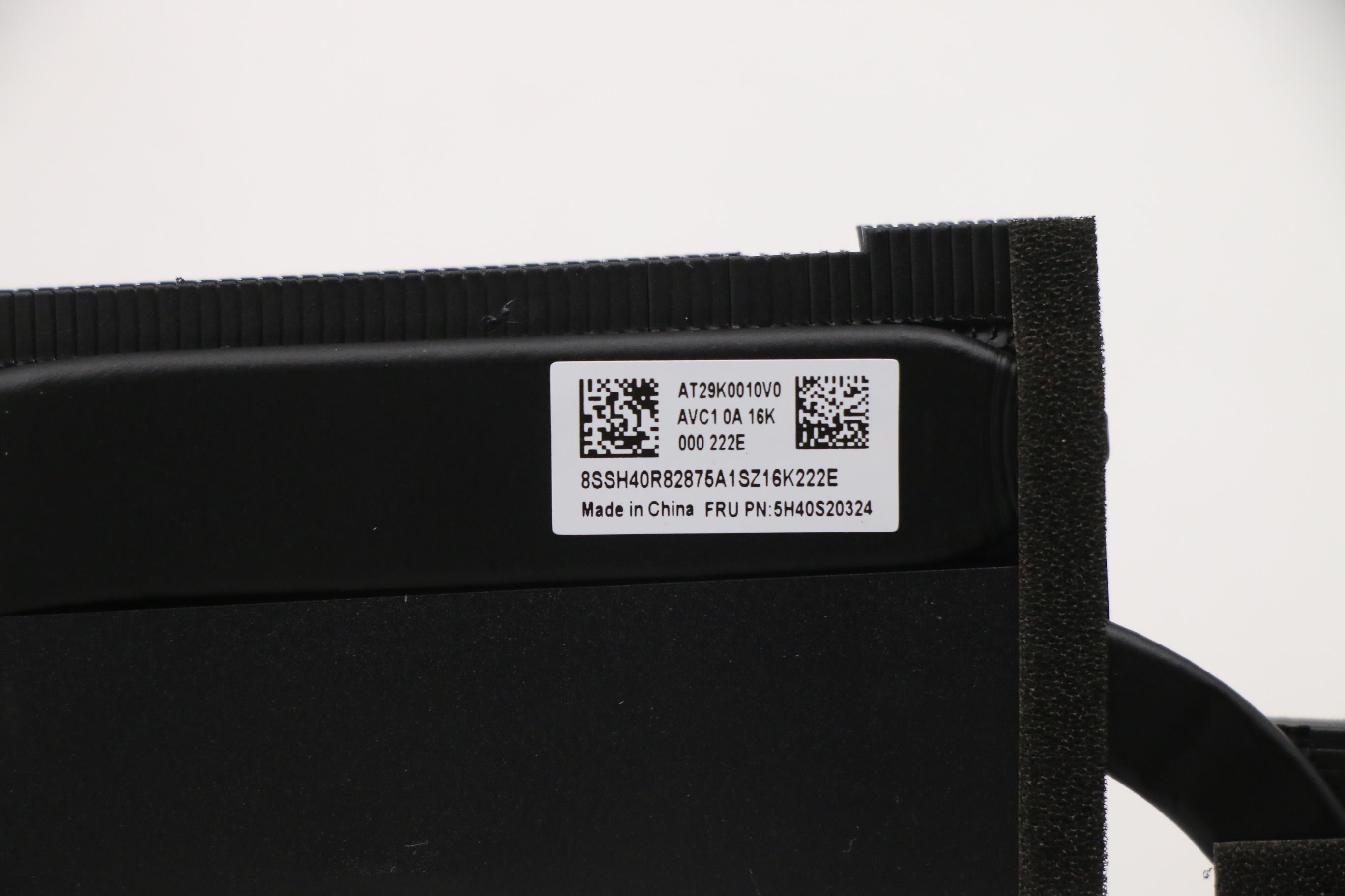 5H40S20324 - Original Lenovo Heatsink L 82K8 AVC