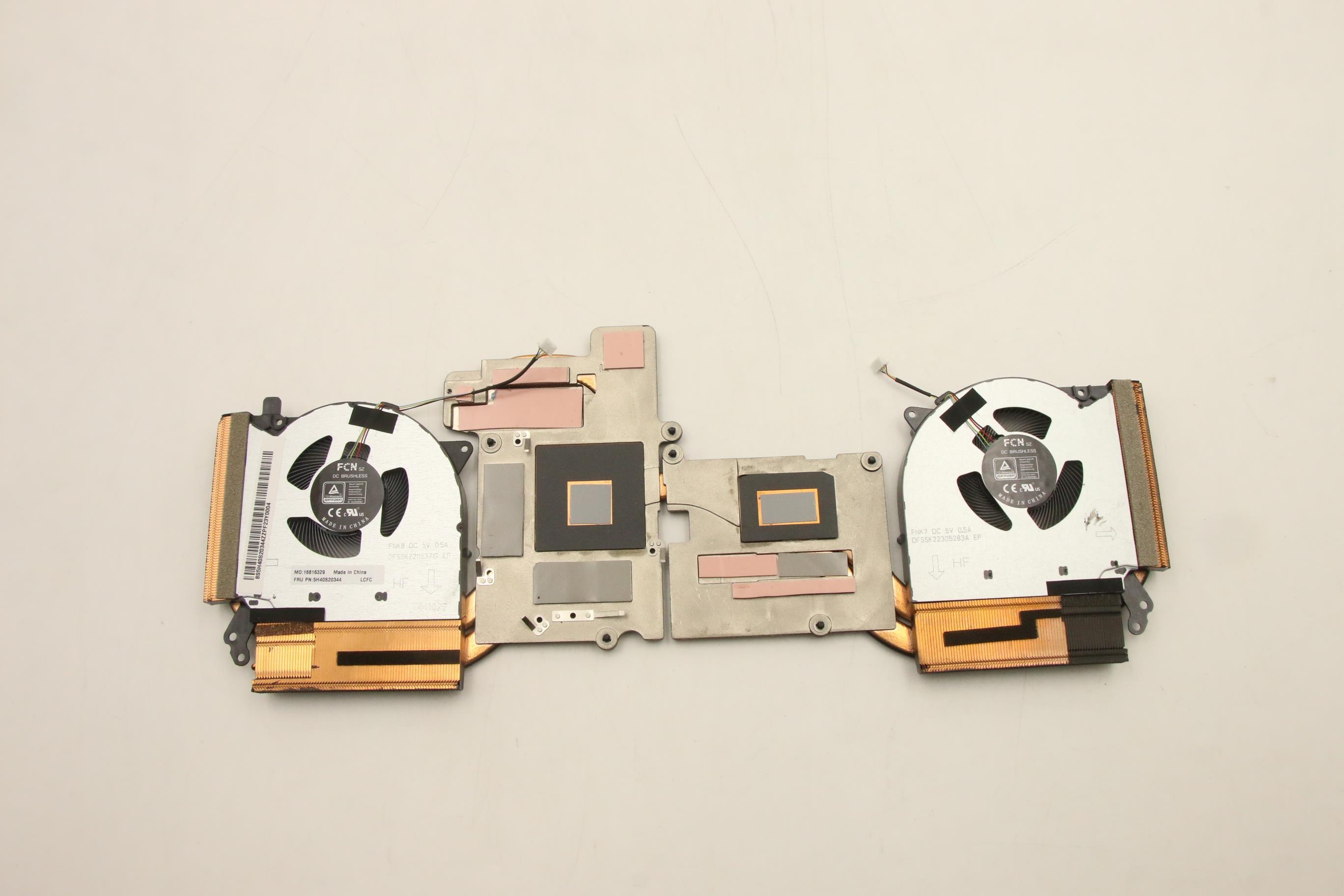 5H40S20344 - Original Lenovo Thermal module L 82JK FCN
