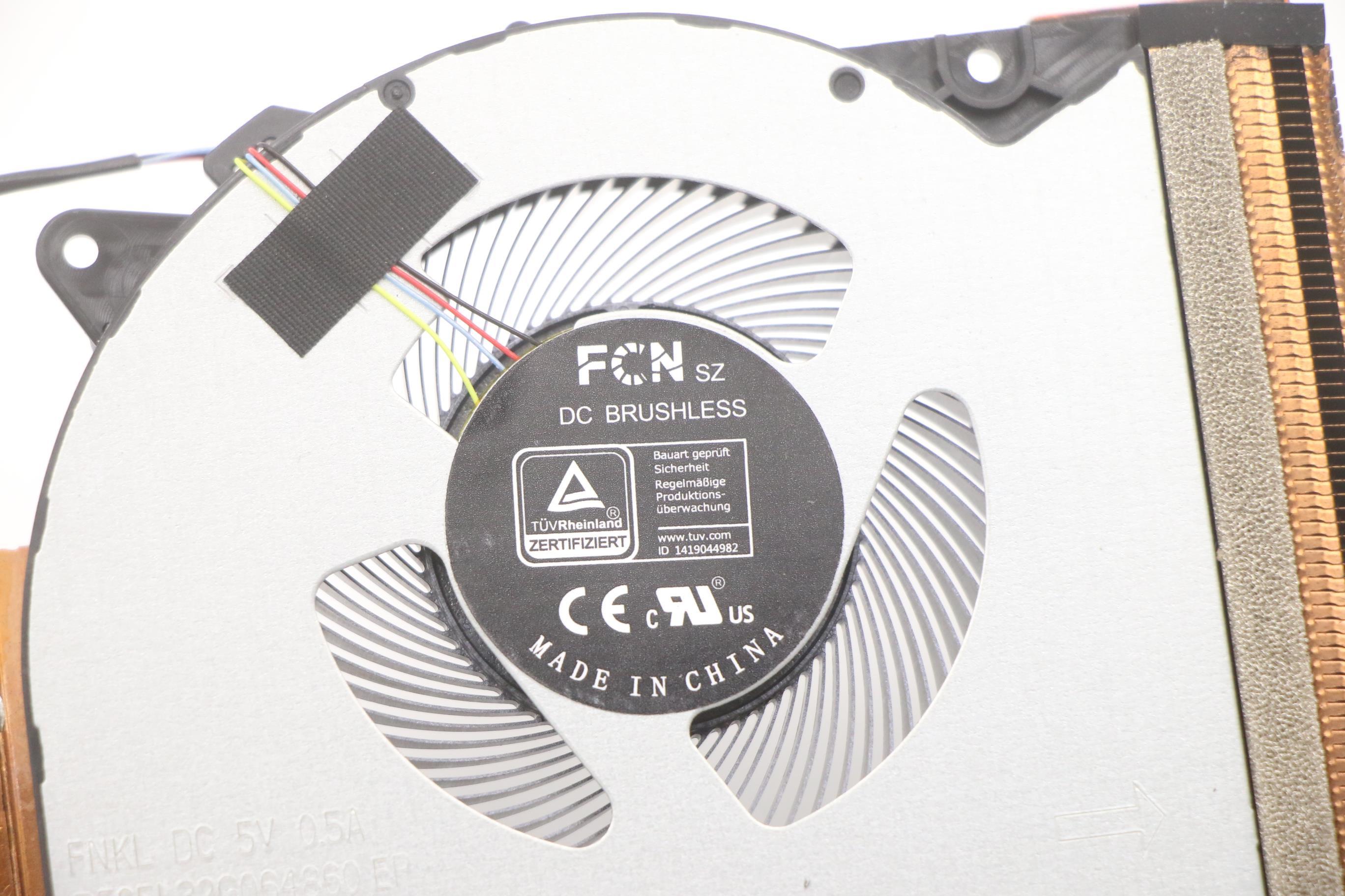 5H40S20350 - Original Lenovo Thermal module L82K6 E5 WH