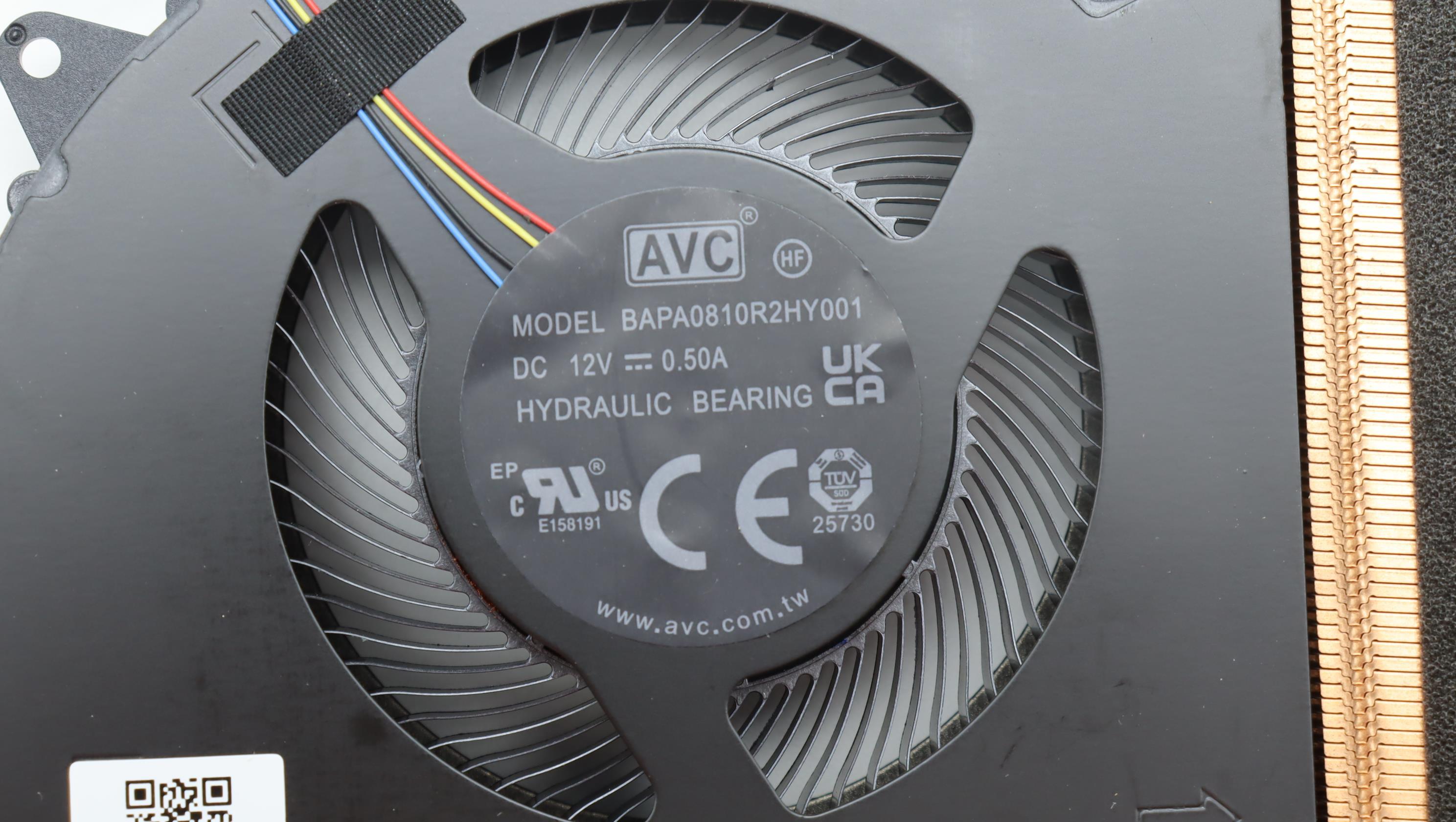 5H40S20489 - Original Lenovo HEATSINK Thermal module L 82RF AVC