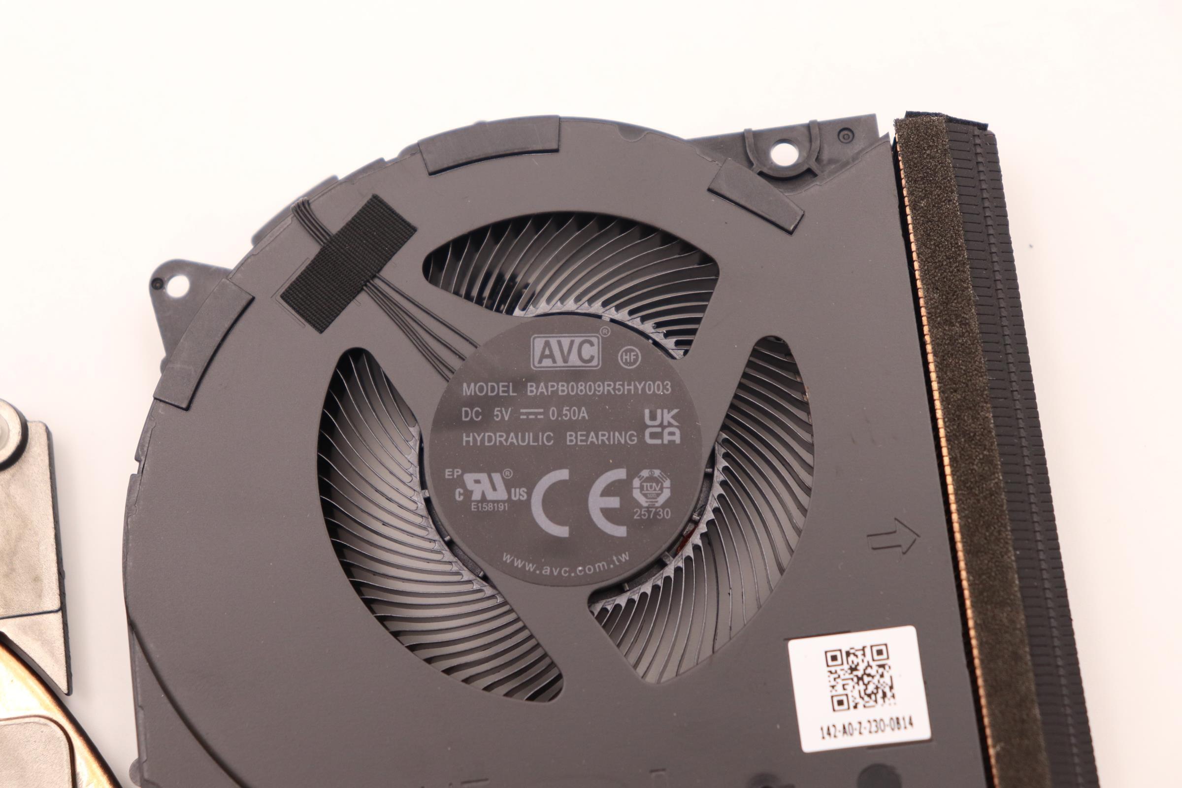 5H40S20535 - Original Lenovo HEATSINK Thermal module L 82RE  AVC
