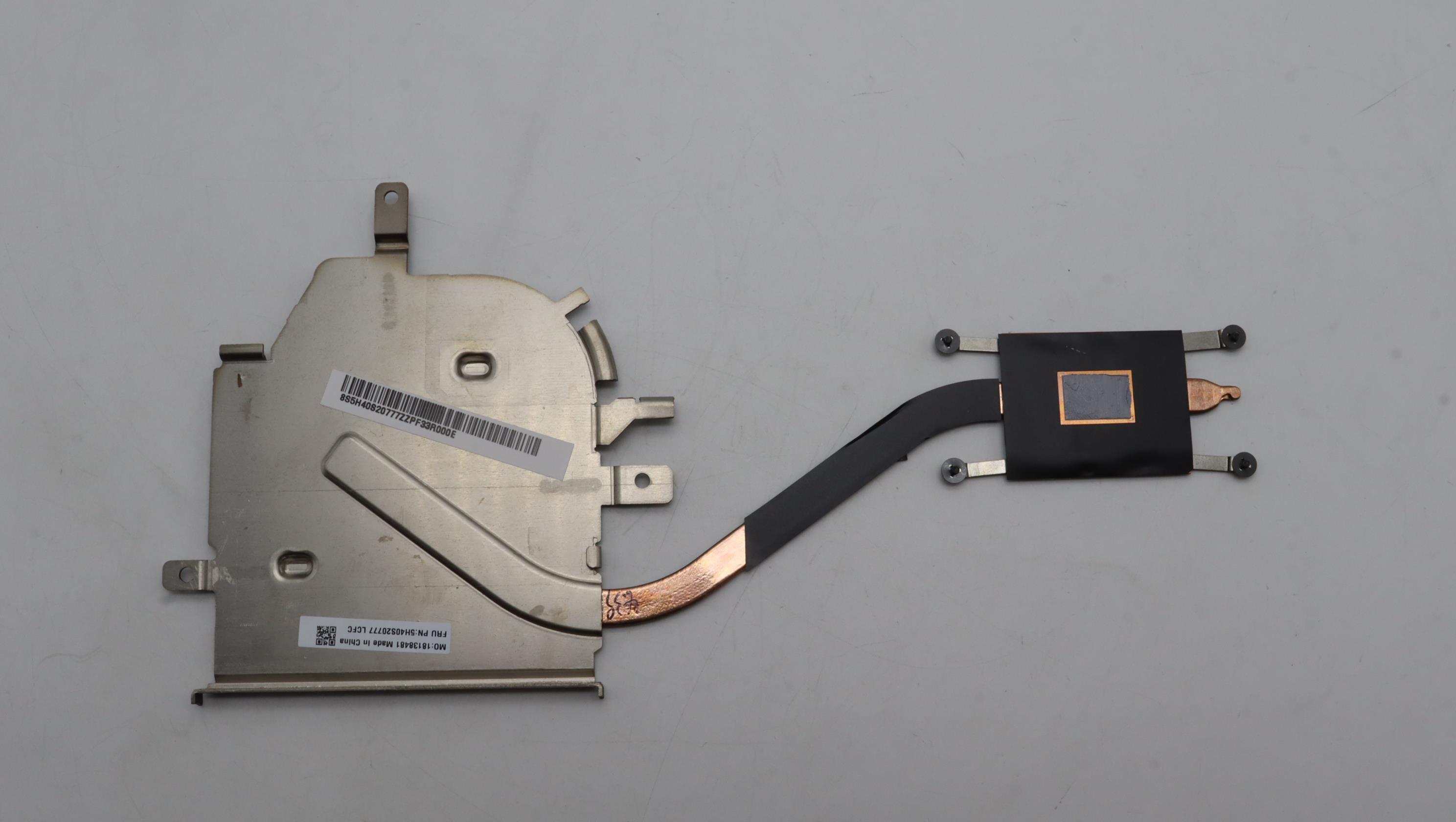5H40S20777 - Original Lenovo HEATSINK Heatsink L 82XB FANLESS AVC