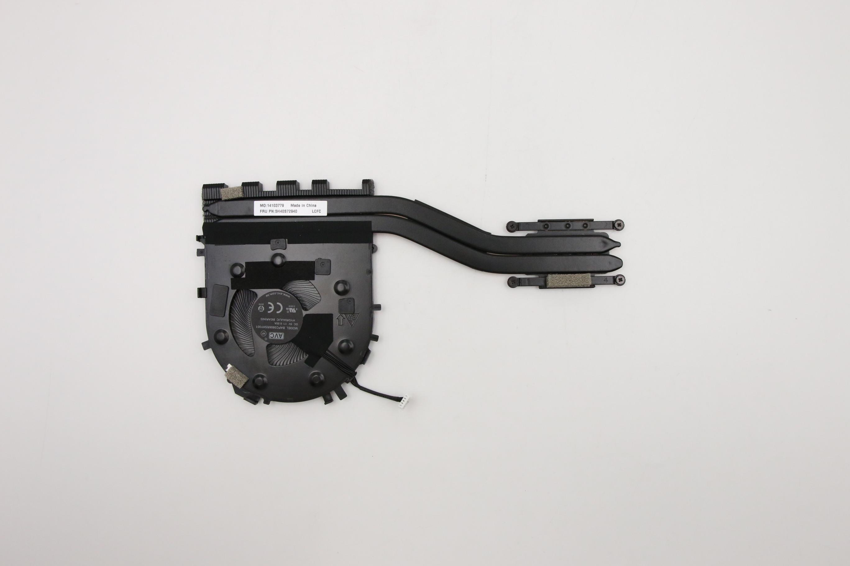 5H40S72940 - Original Lenovo Mercury 1.0 AMD FRU Thermal Module GE420_UMA_THM_ASSY_AVC_AVC AVC
