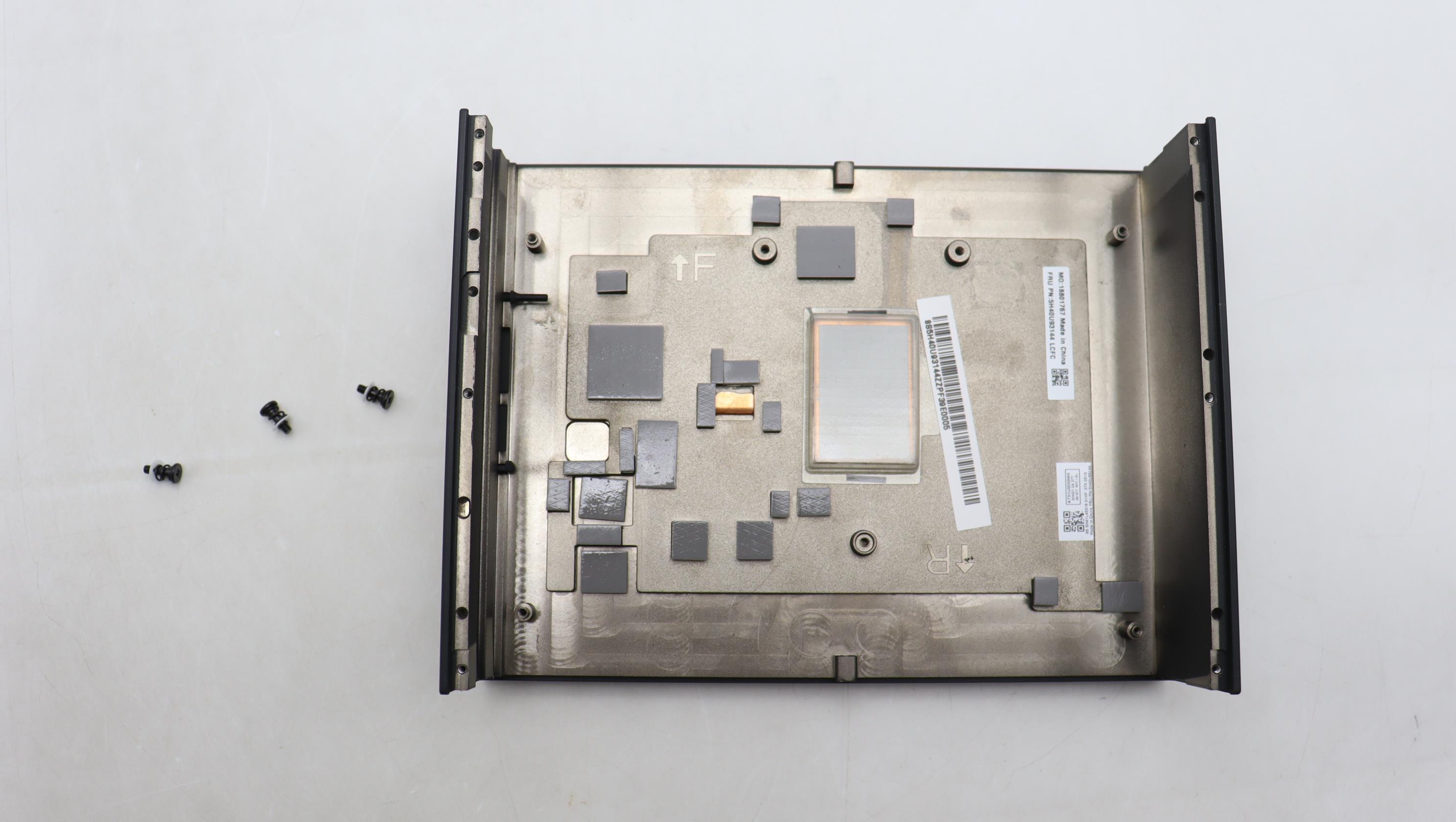 5H40U93144 - Original Lenovo HEATSINK ThinkEdge SE10 WT T HS label