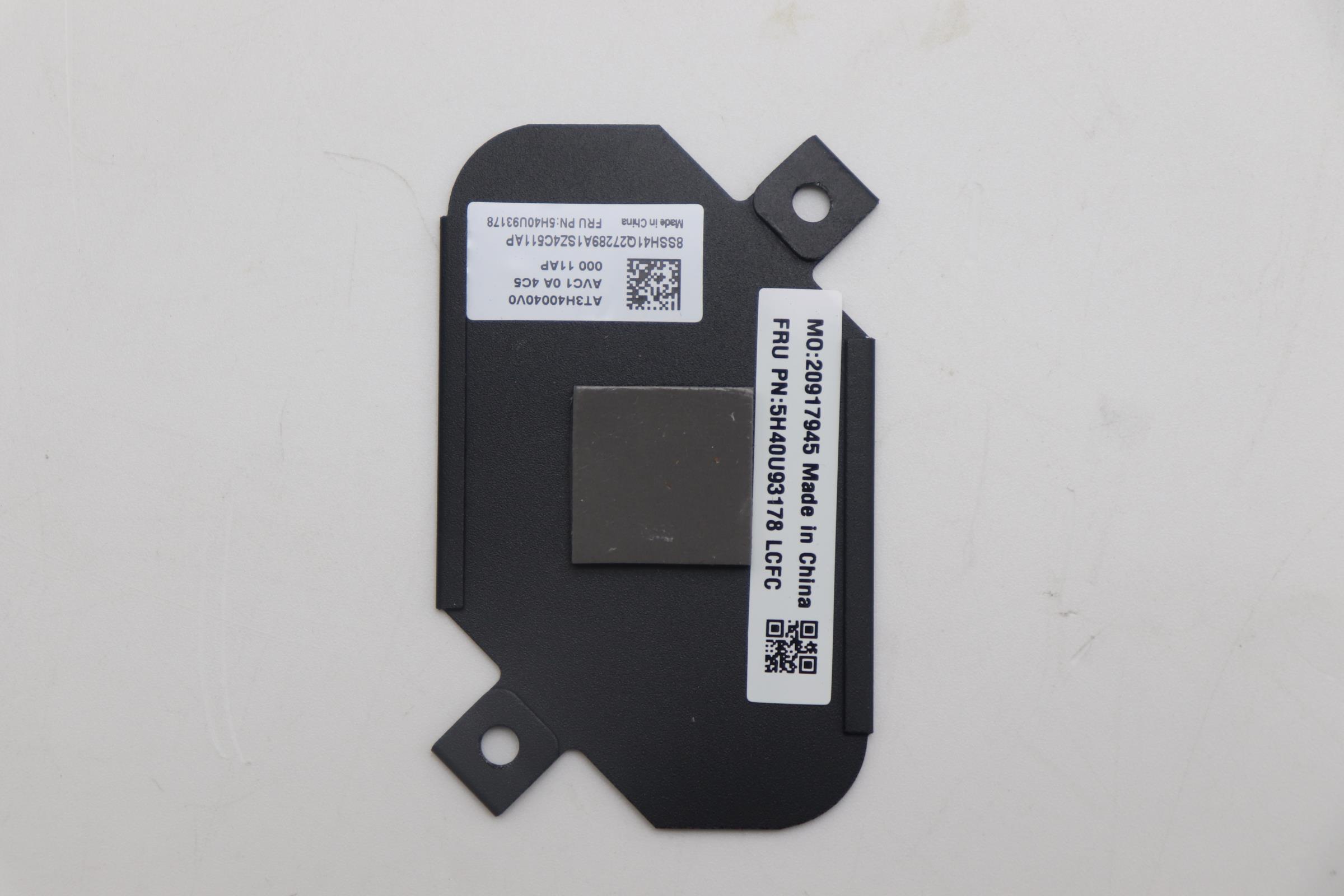 5H40U93178 - Original Lenovo HeatSink FRU T5 PCH HSK