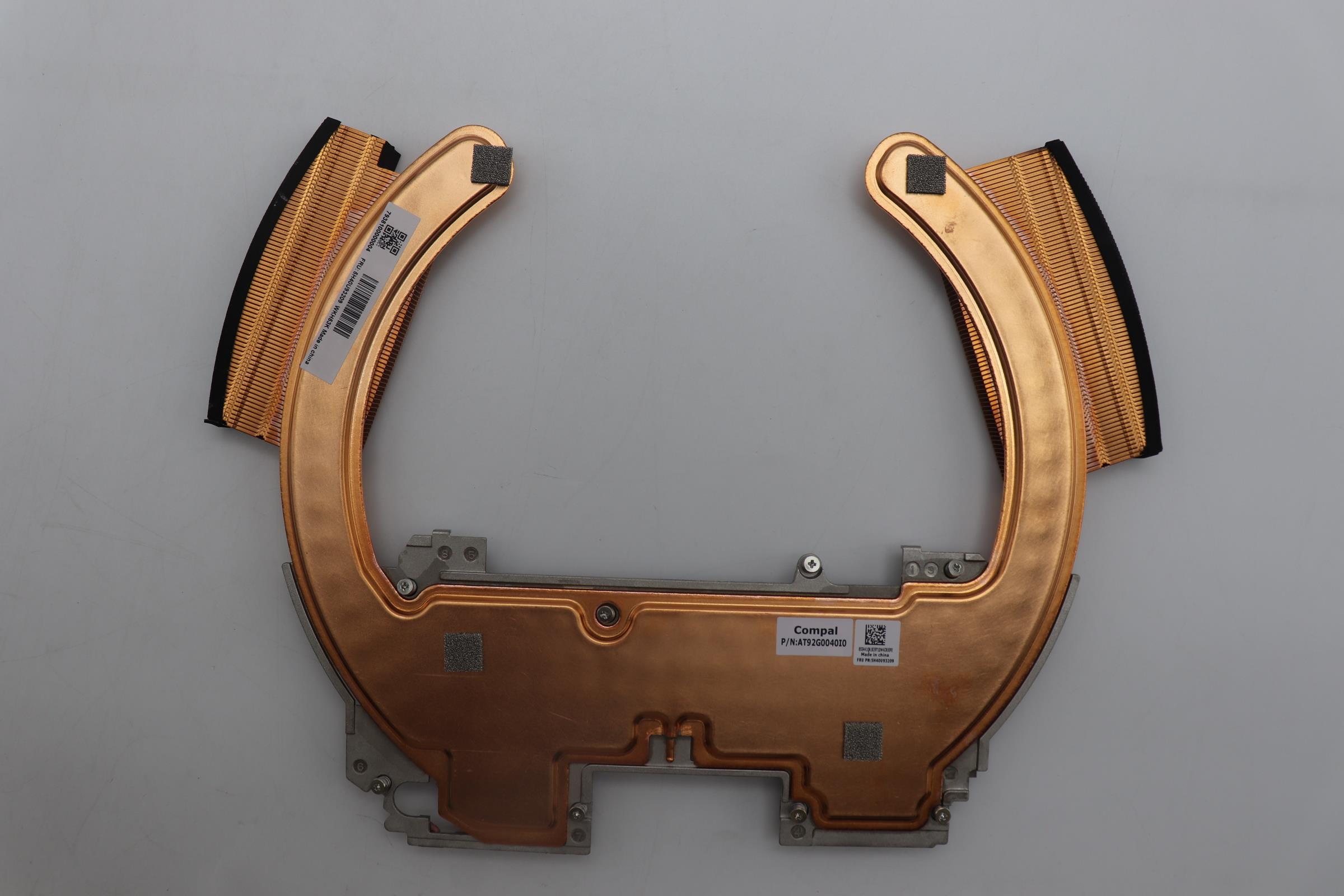 5H40U93209 - Original Lenovo HeatSink Yoga9 2024 DIS cooler, TSL