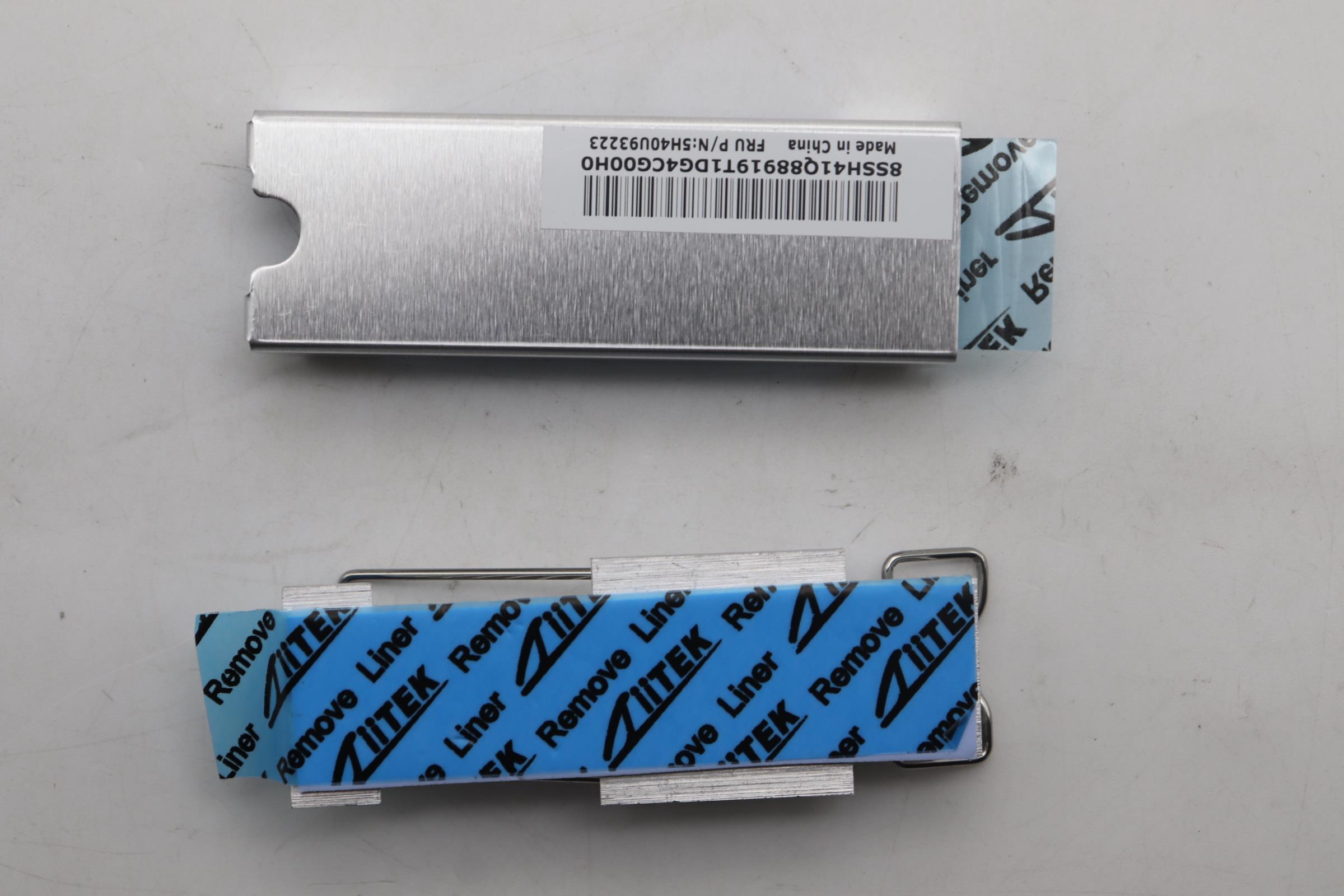 5H40U93223 - Original Lenovo Heatsink TinkKM G6 3rd ssd TSL HS