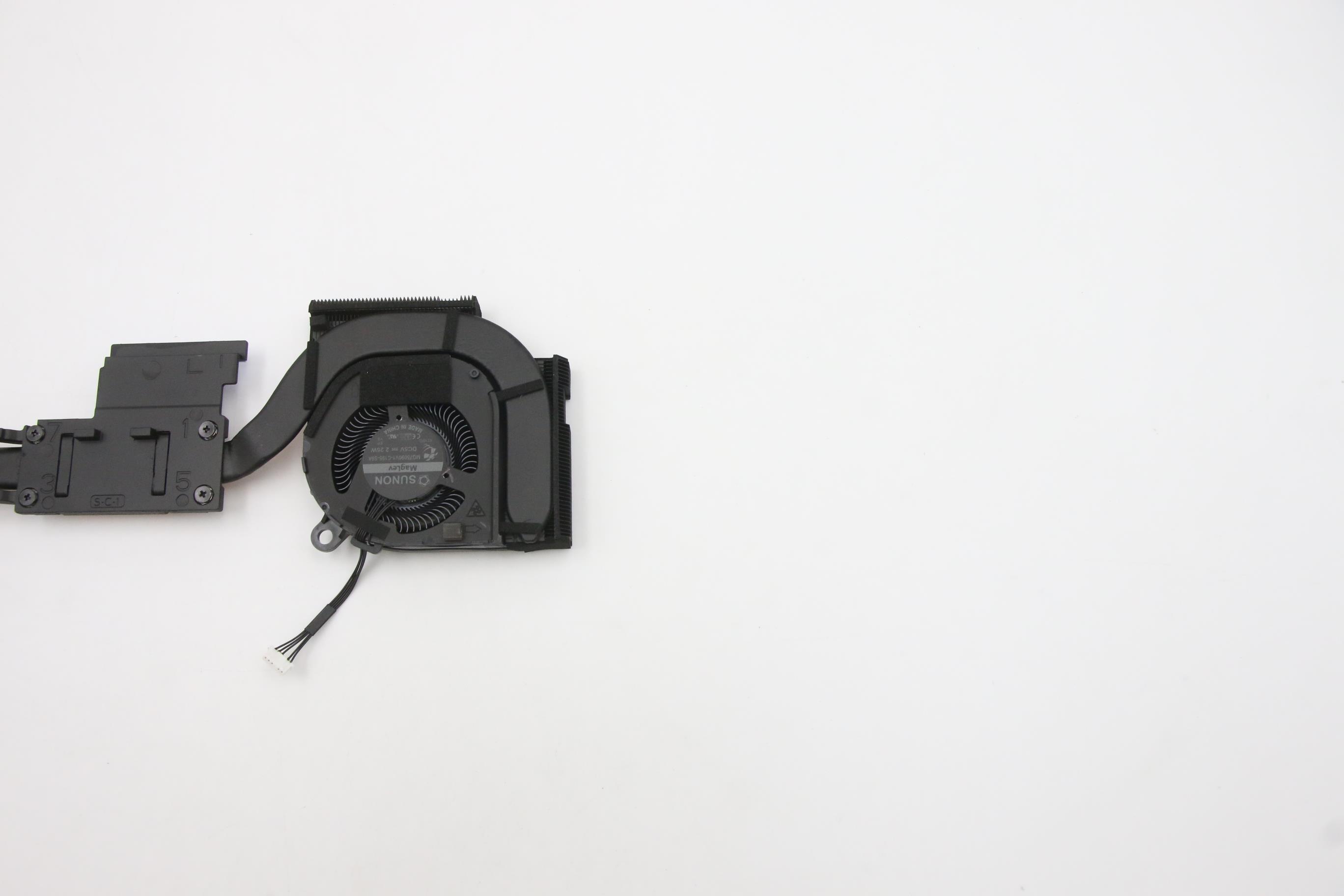 5H40X89384 - Original Lenovo Raptor-1.0 Intel FRU thermal module FAN+Heatsink Raptor-1 N19P Sunon