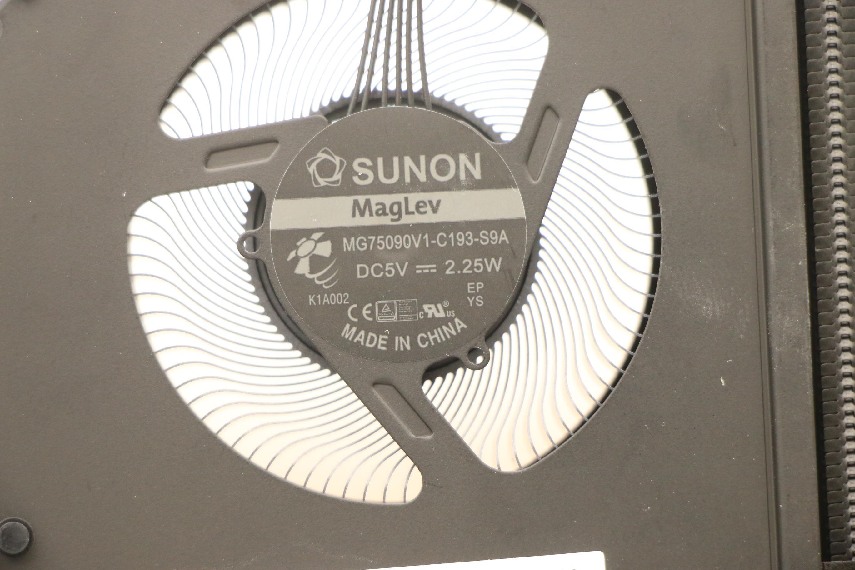 5H40X89387 - Original Lenovo Blackbird INTEL FRU Thermal Module FAN+Heatsink Blackbrid-1 N19E Sunon Sunon
