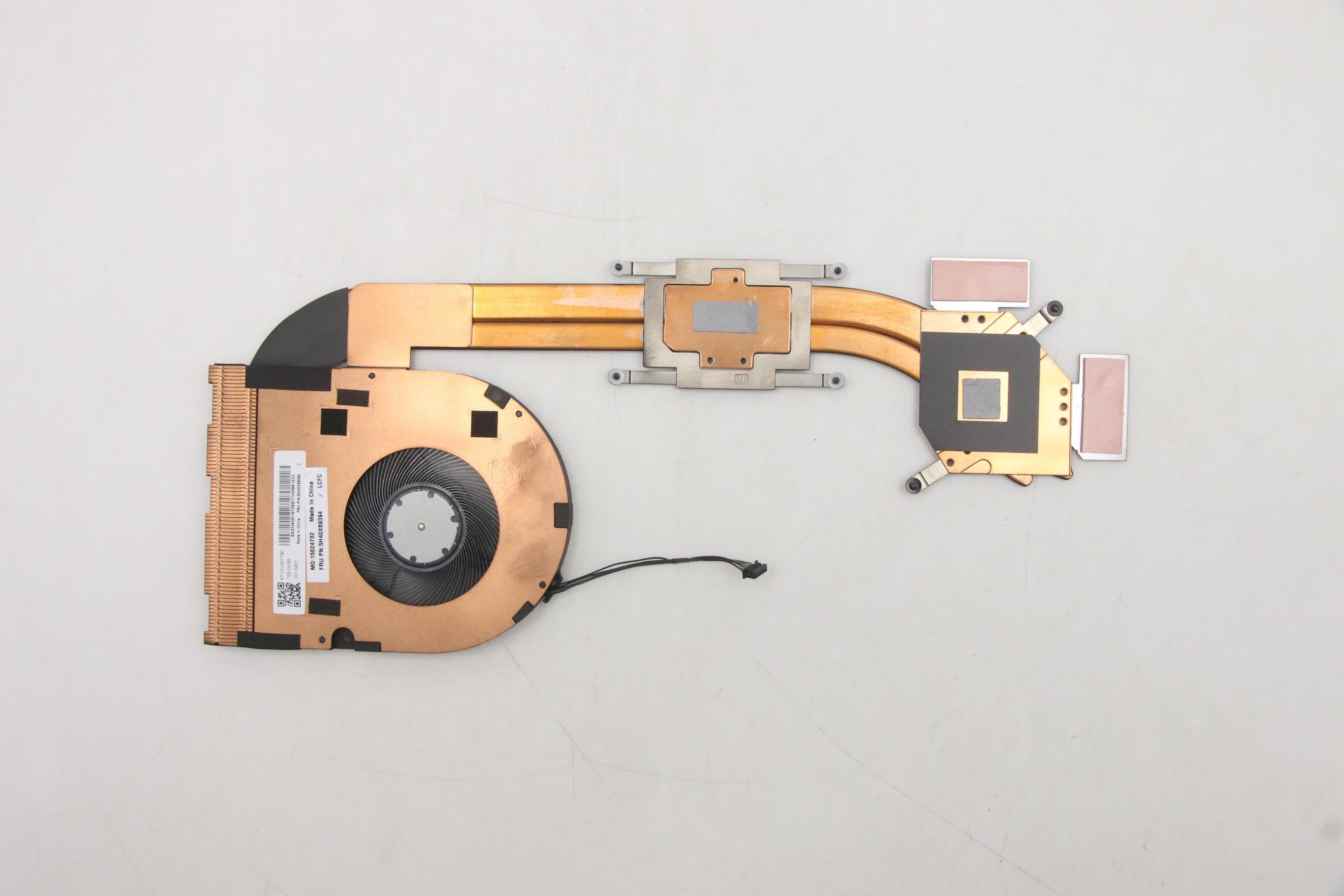 5H40X89394 - Original Lenovo ThorP P-1 INTEL FRU Thermal Module GP5A0_SWG_THM_ASSY_TOSHIBA_TOSHIBA Toshiba