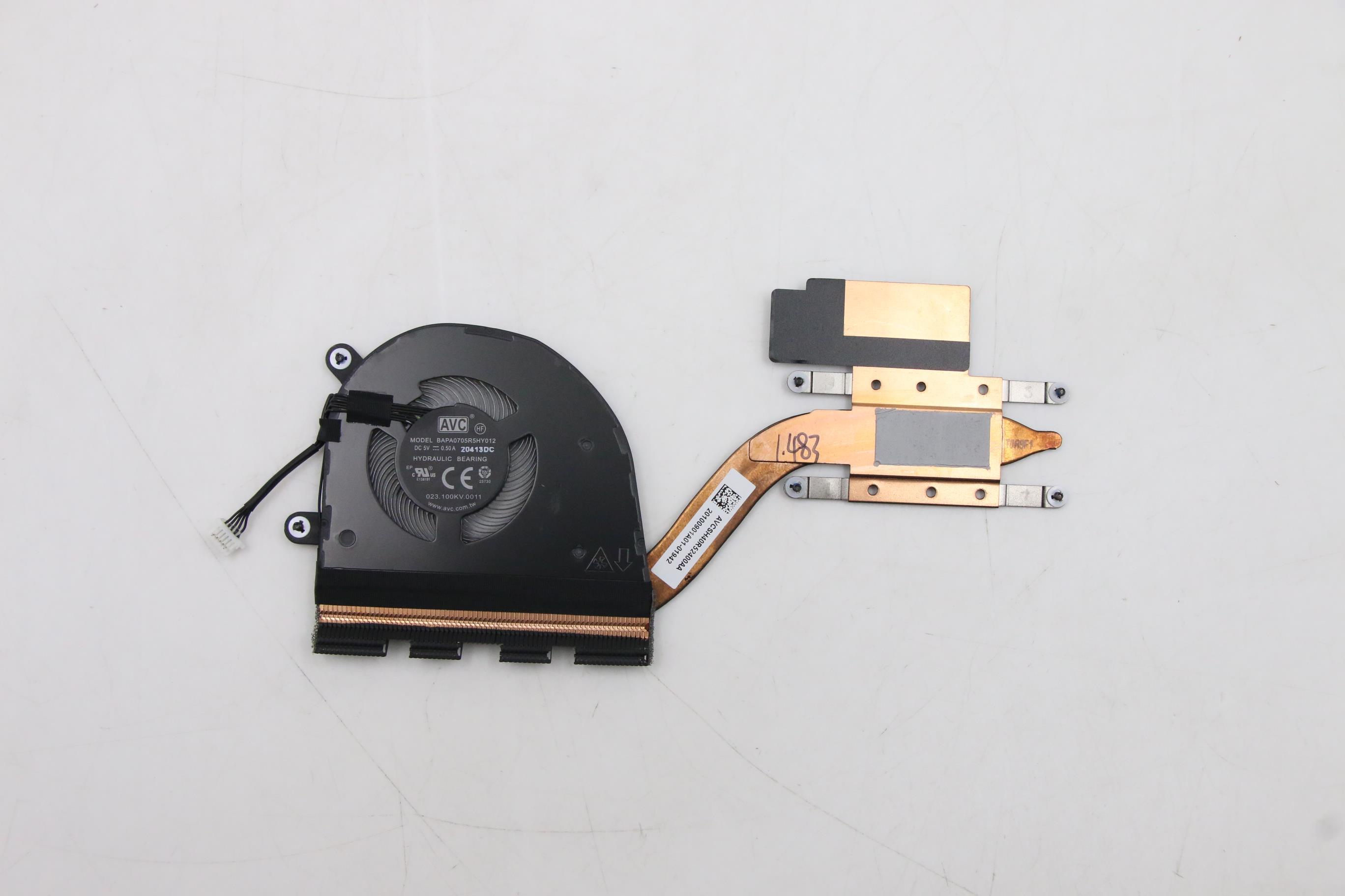 5H40X89403 - Original Lenovo Ares 2.0 Intel FRU Thermal Module Ares 2 INTEL_UMA_THM_ASSY_AVC_CS AVC